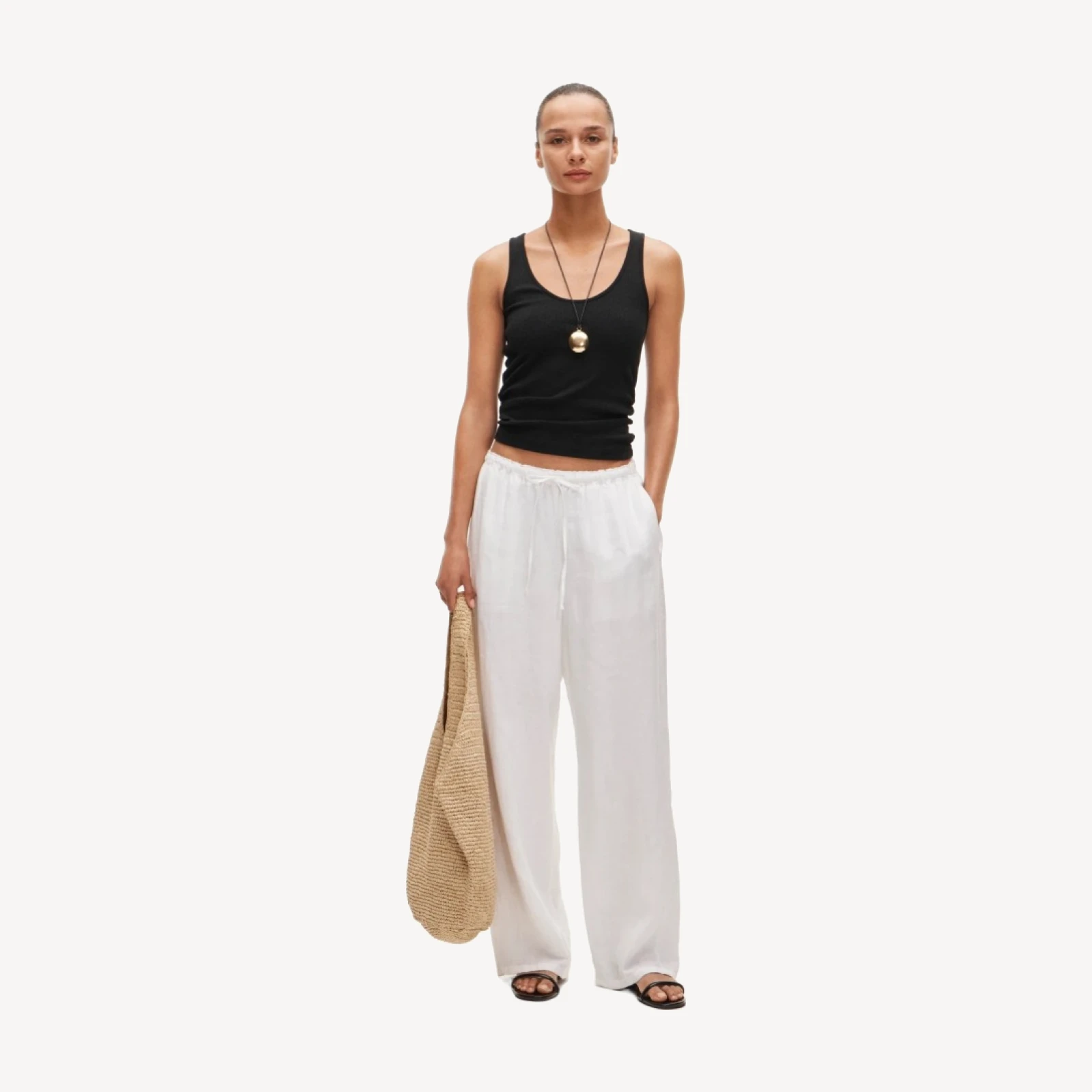 Soleil pant in linen