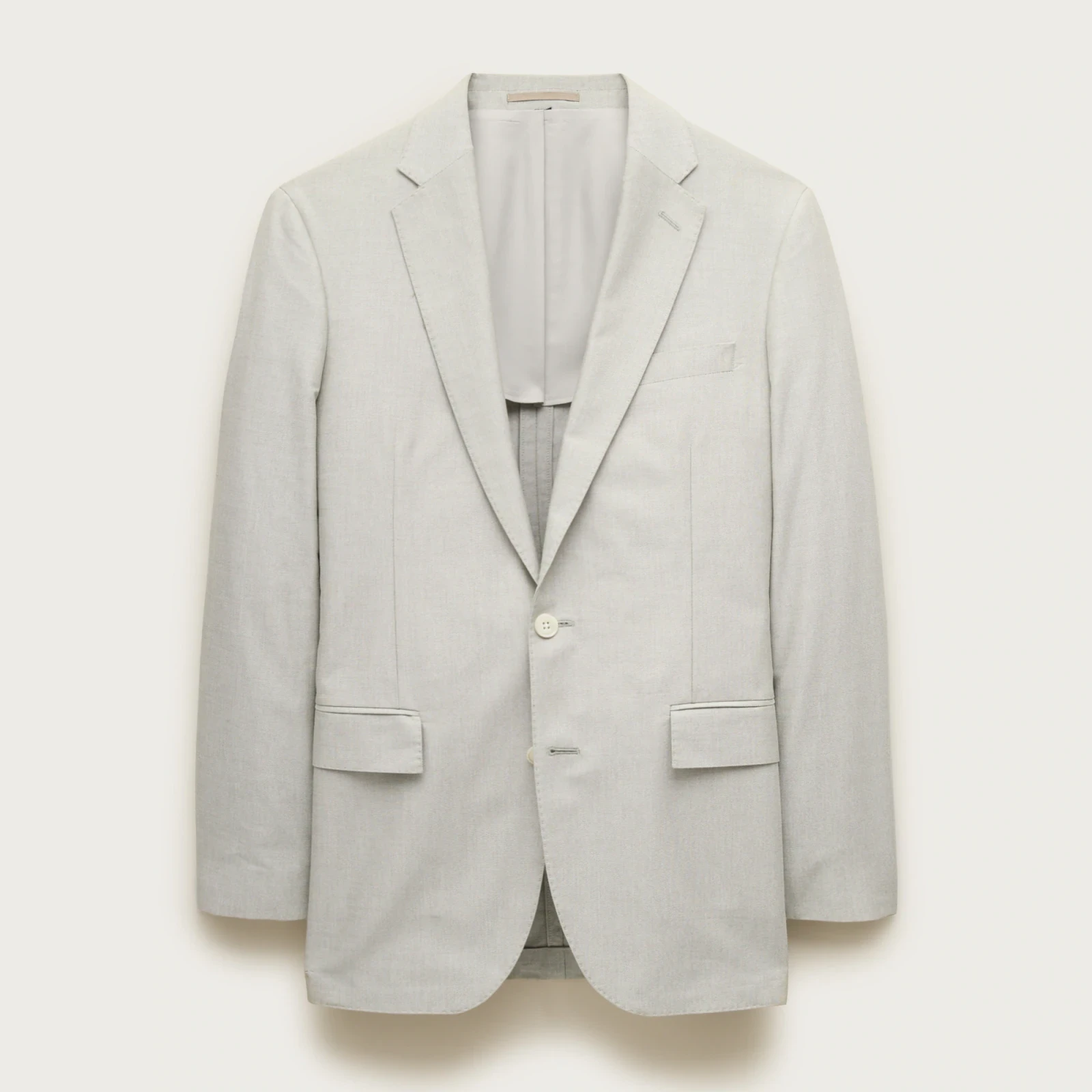 Ludlow Slim-fit suit jacket in Portuguese cotton oxford
