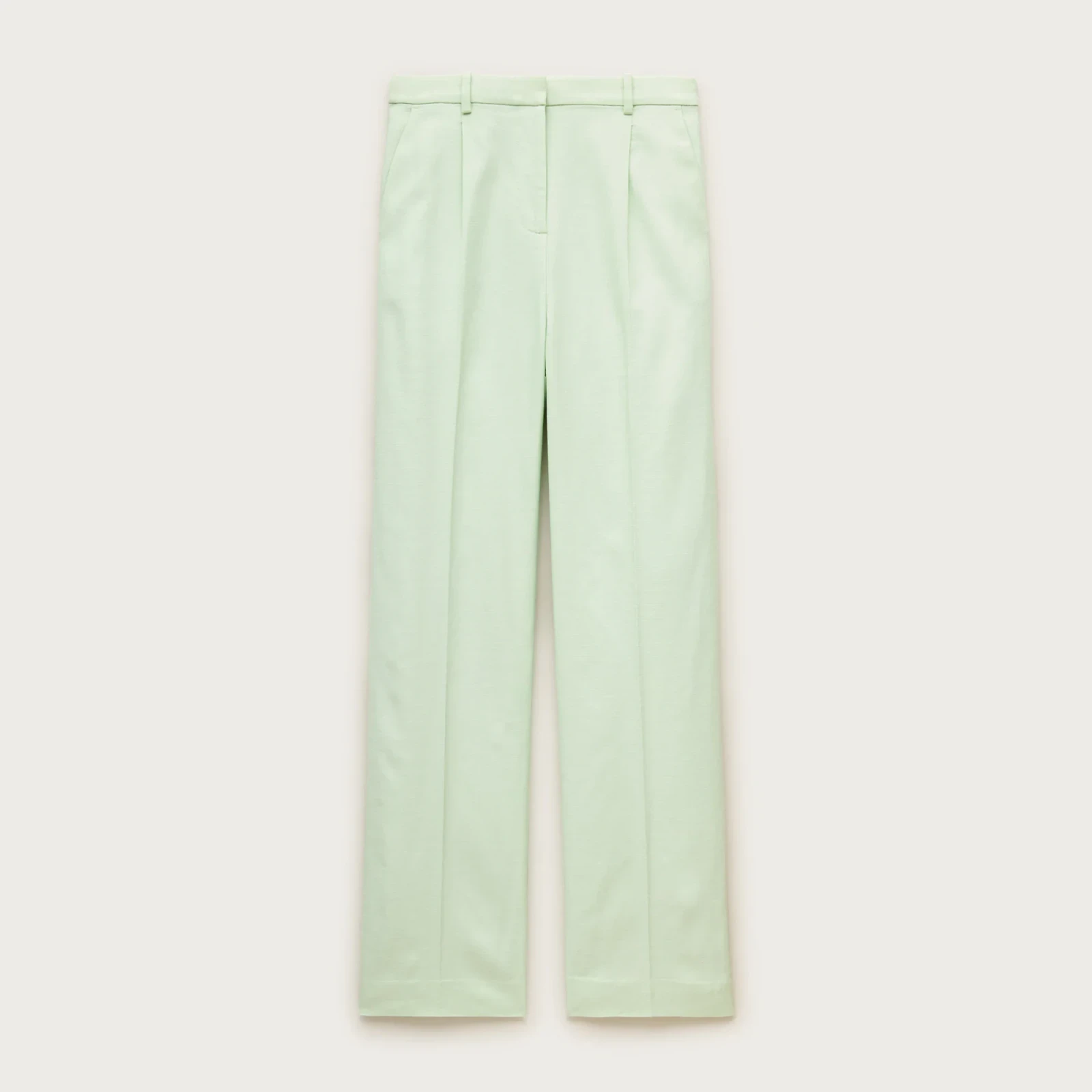 Essential wide-leg pant in Gramercy linen blend