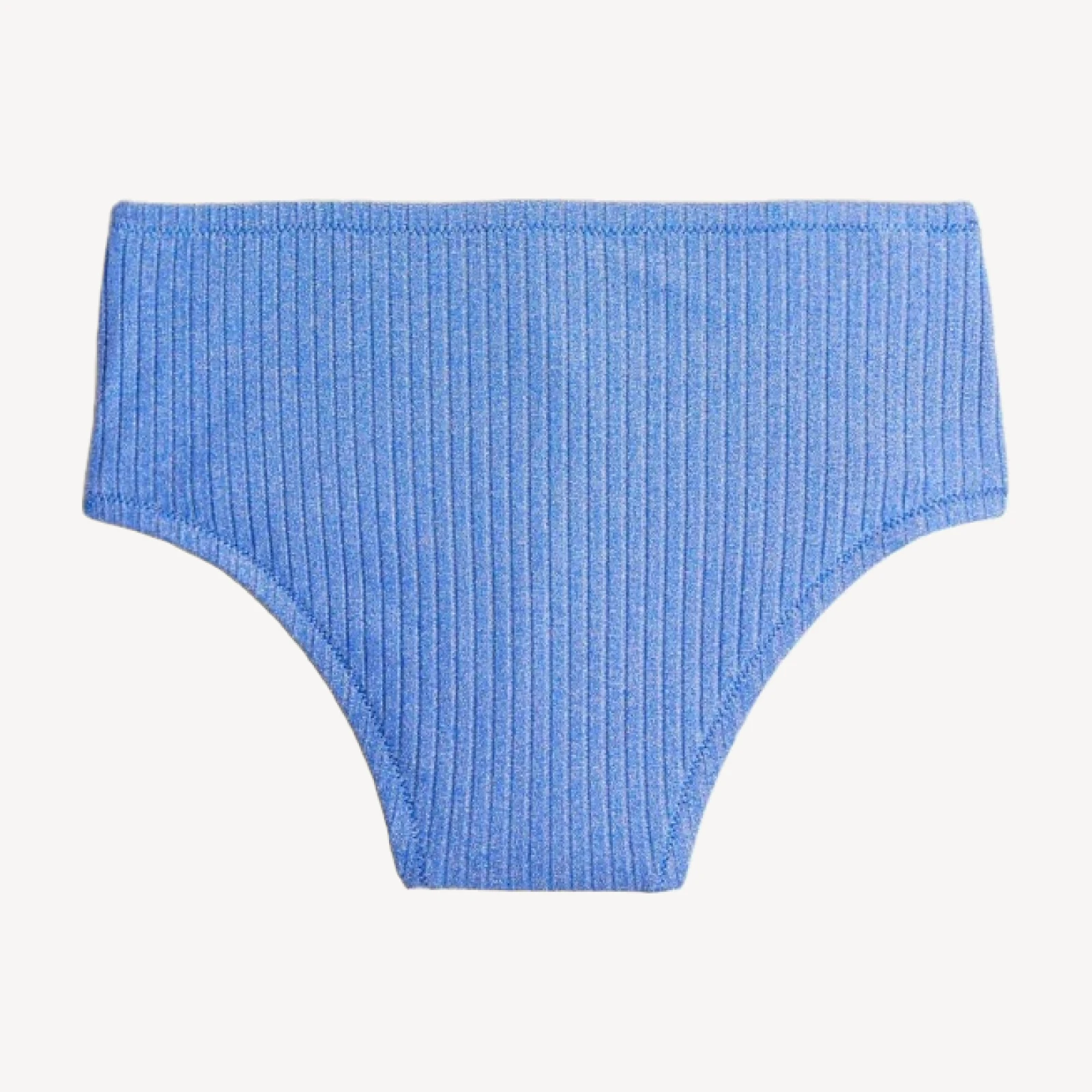 Hallie bikini bottom in sparkle rib