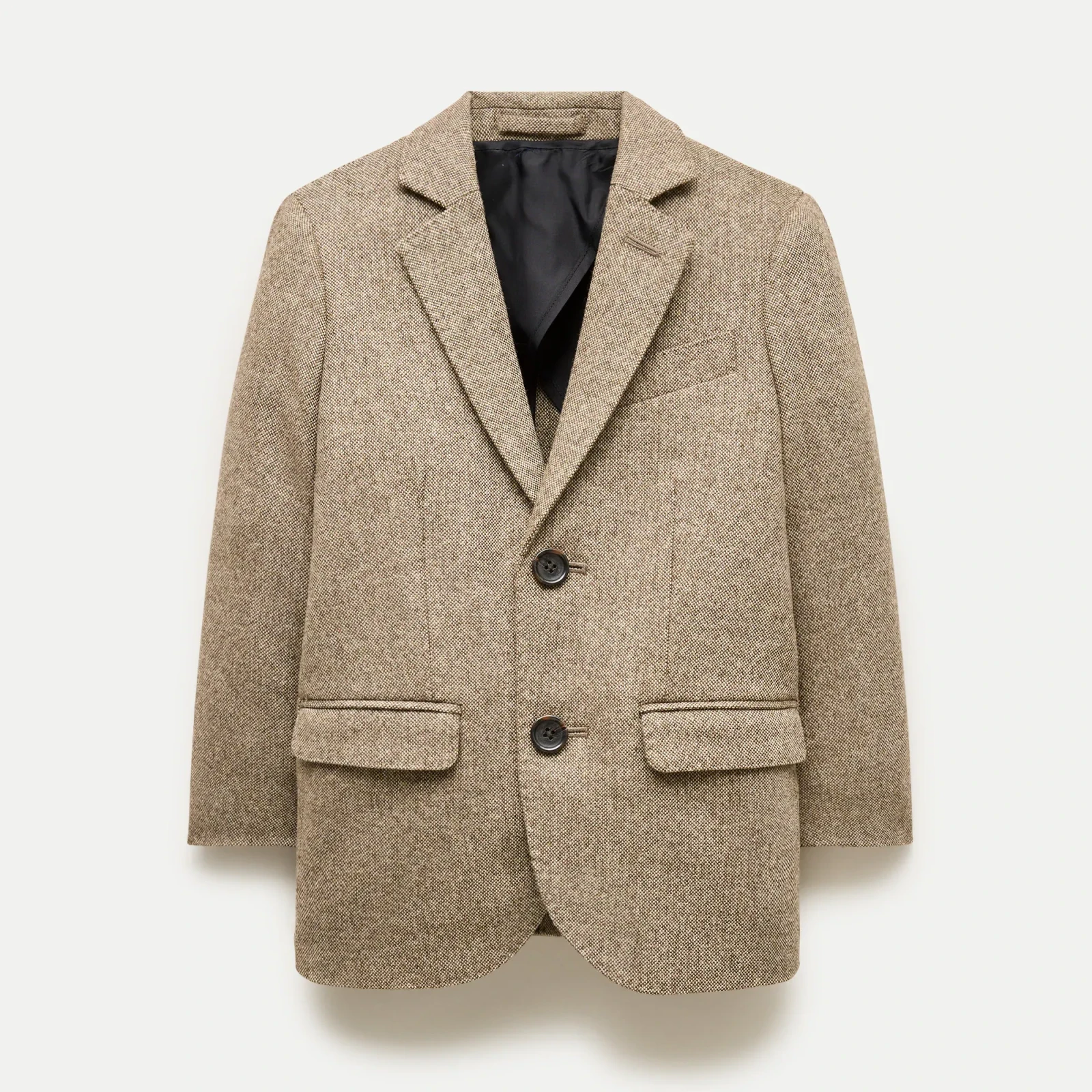 Boys' Ludlow suit jacket in donegal wool blend