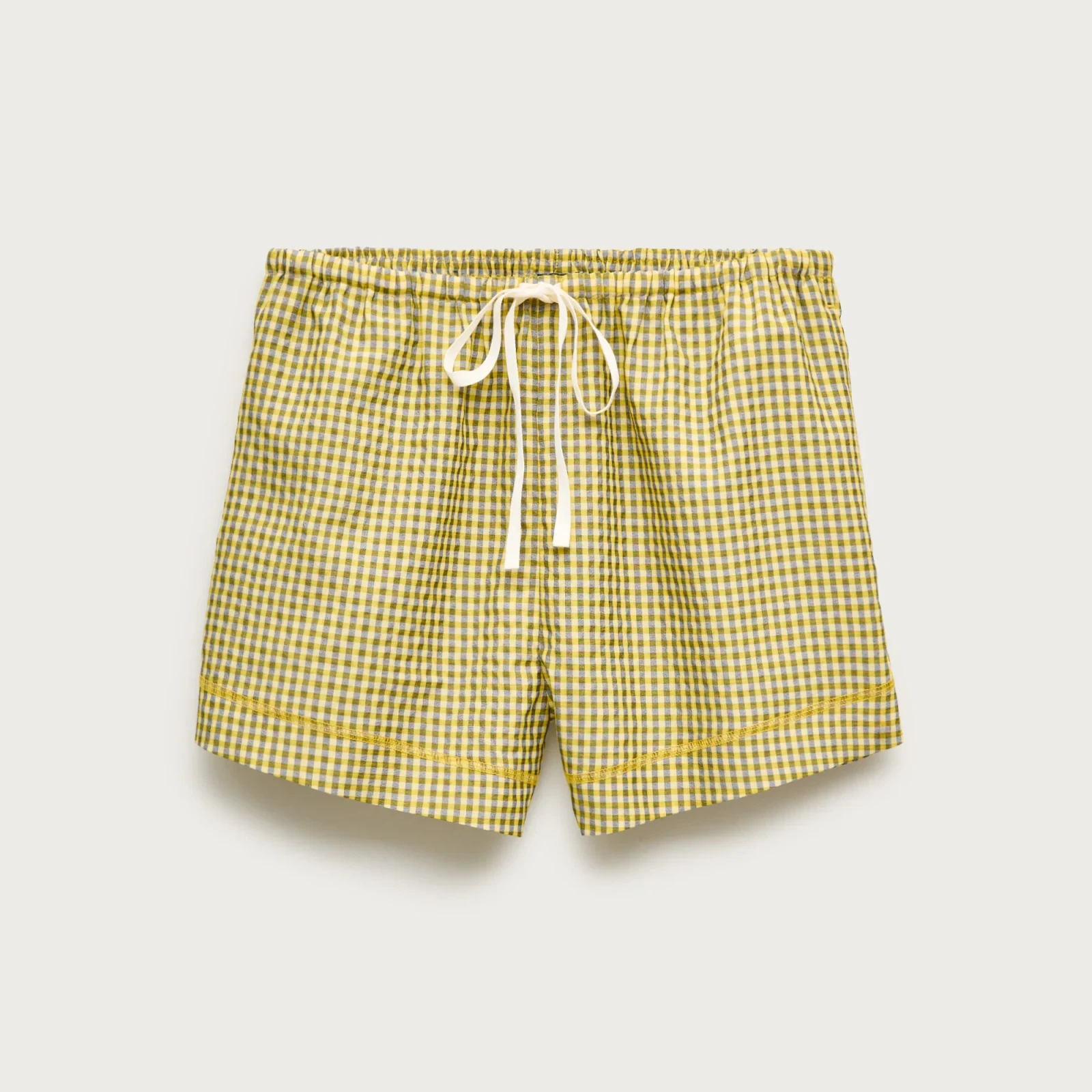 Cruise short in seersucker