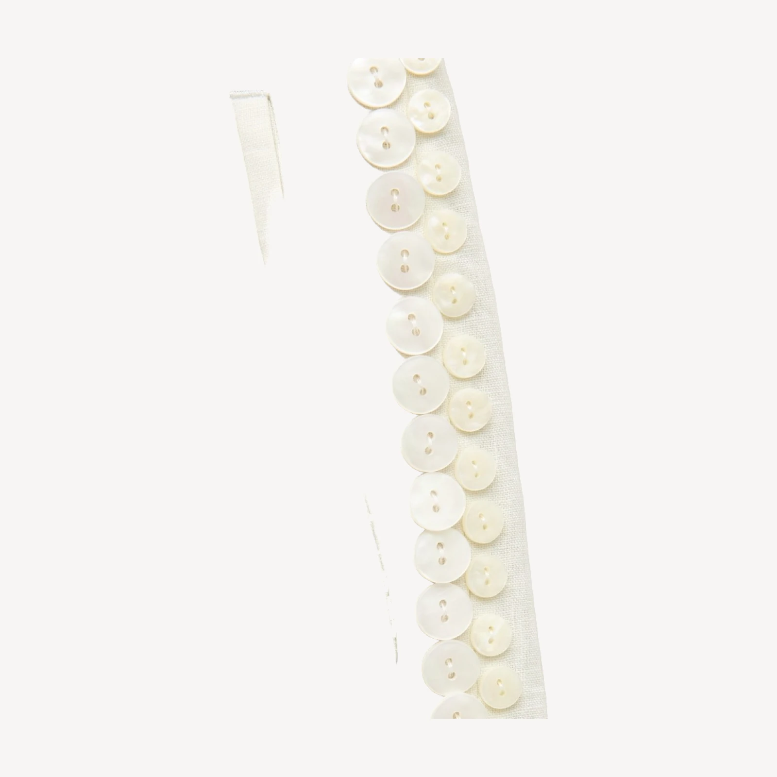 Cosmo shell-trim short in linen