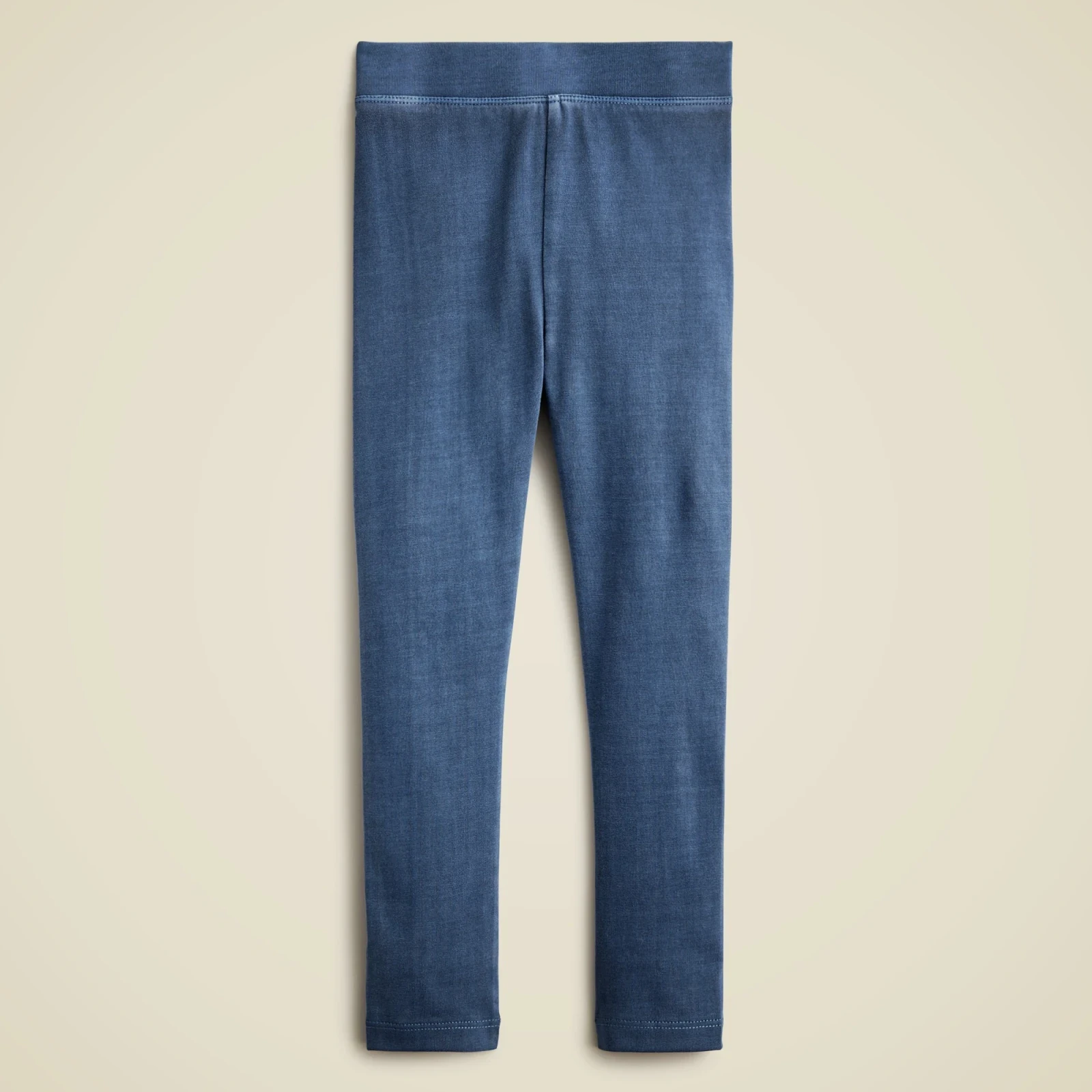 Girls' garment-dyed everyday leggings