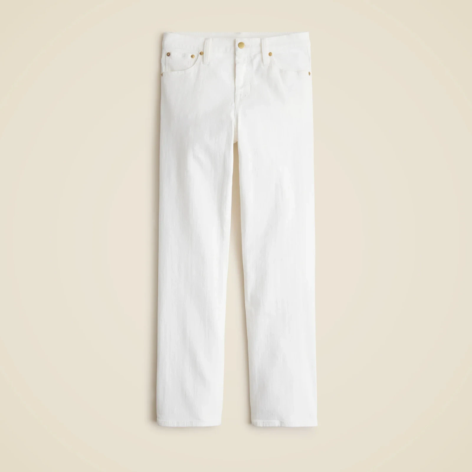 Mid-rise kickout jean