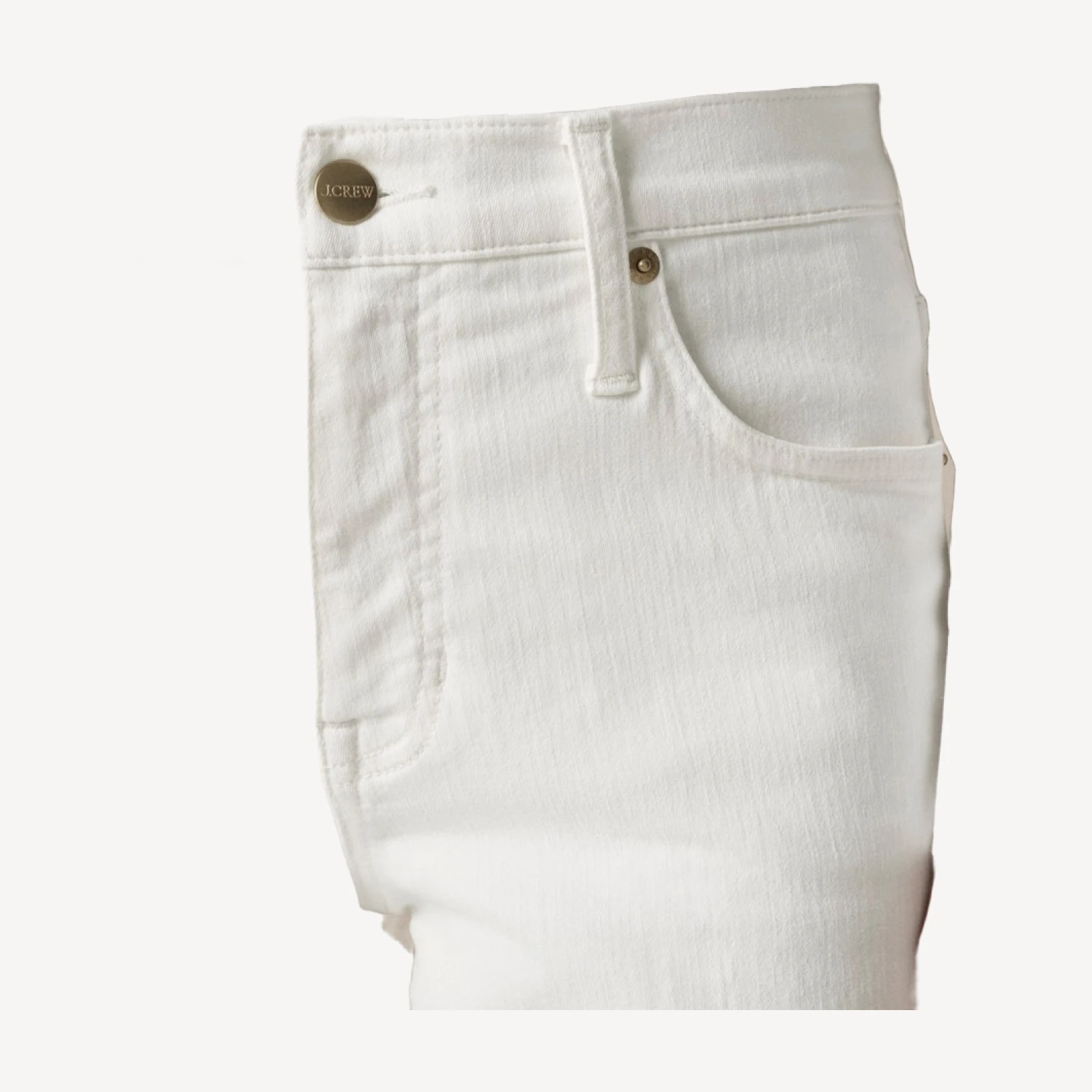 Mid-rise kickout jean