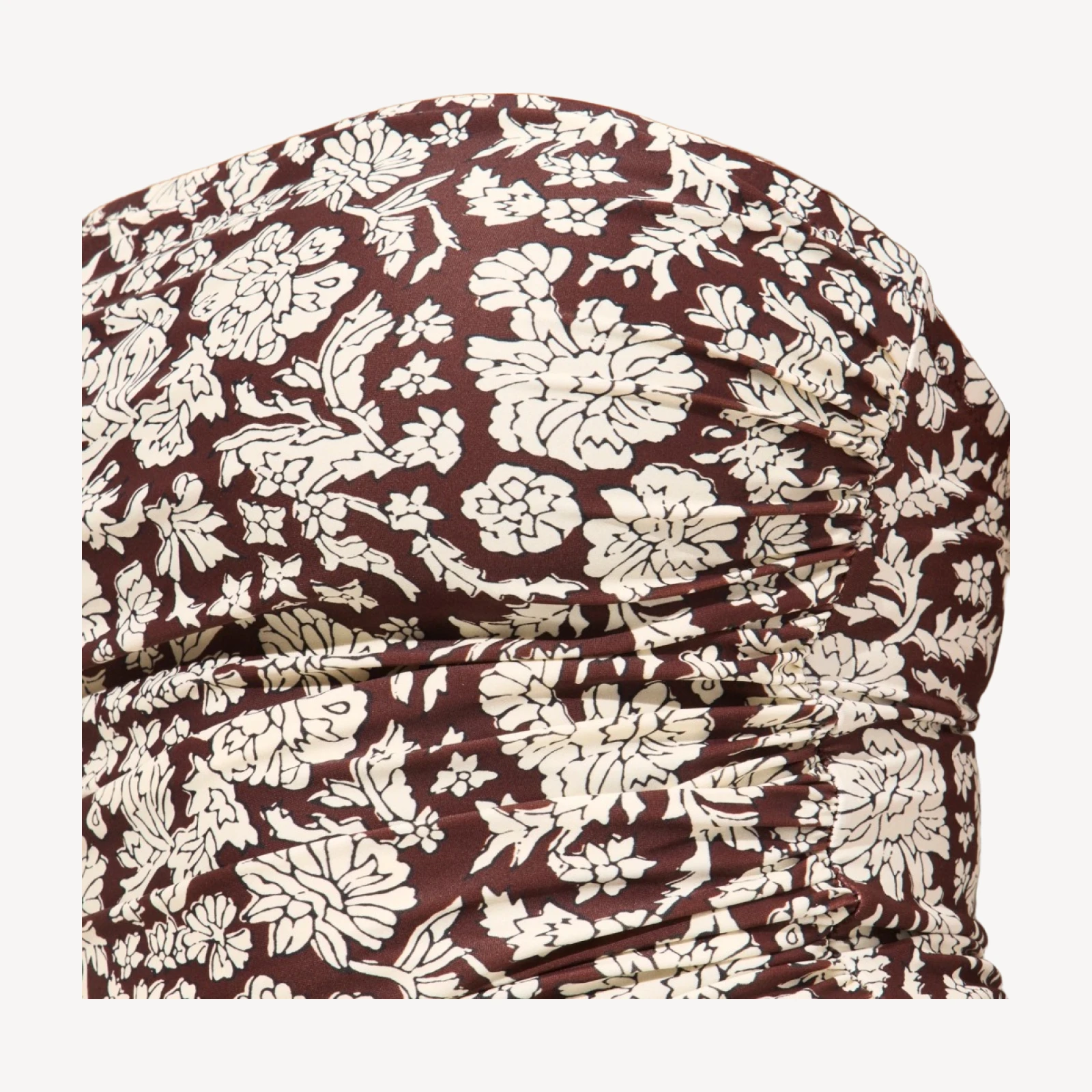 SZ Blockprints™ X J.Crew Gemma ruched bandeau one-piece
