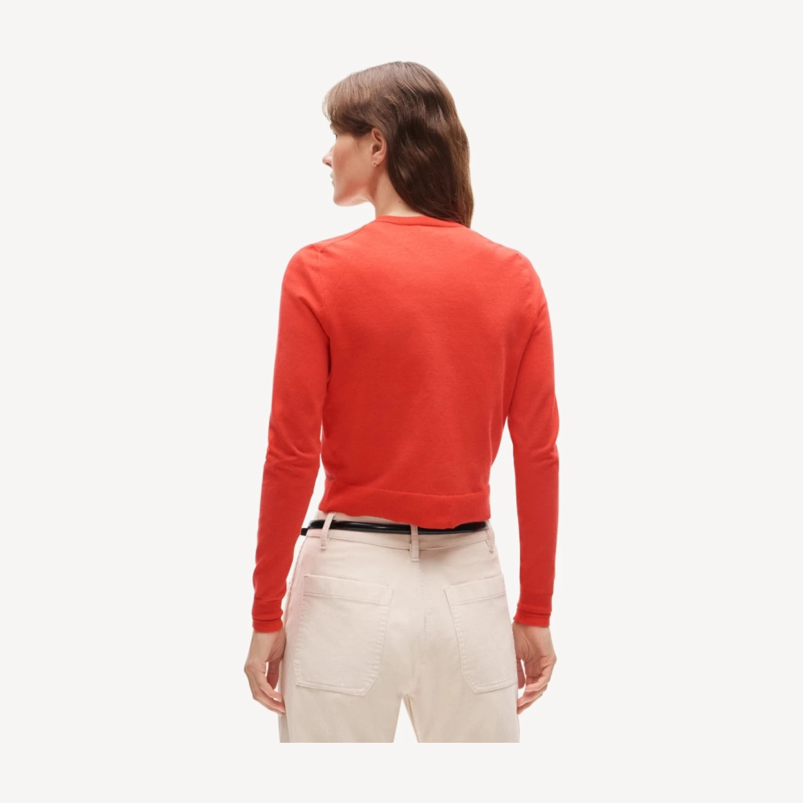 Jackie cardigan in premium ultrafine cotton