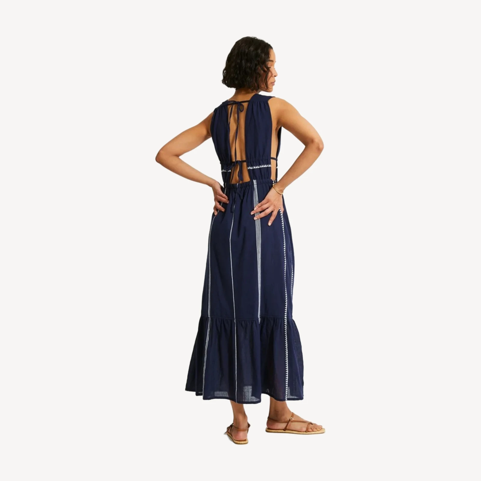 lemlem Lelisa V-neck dress