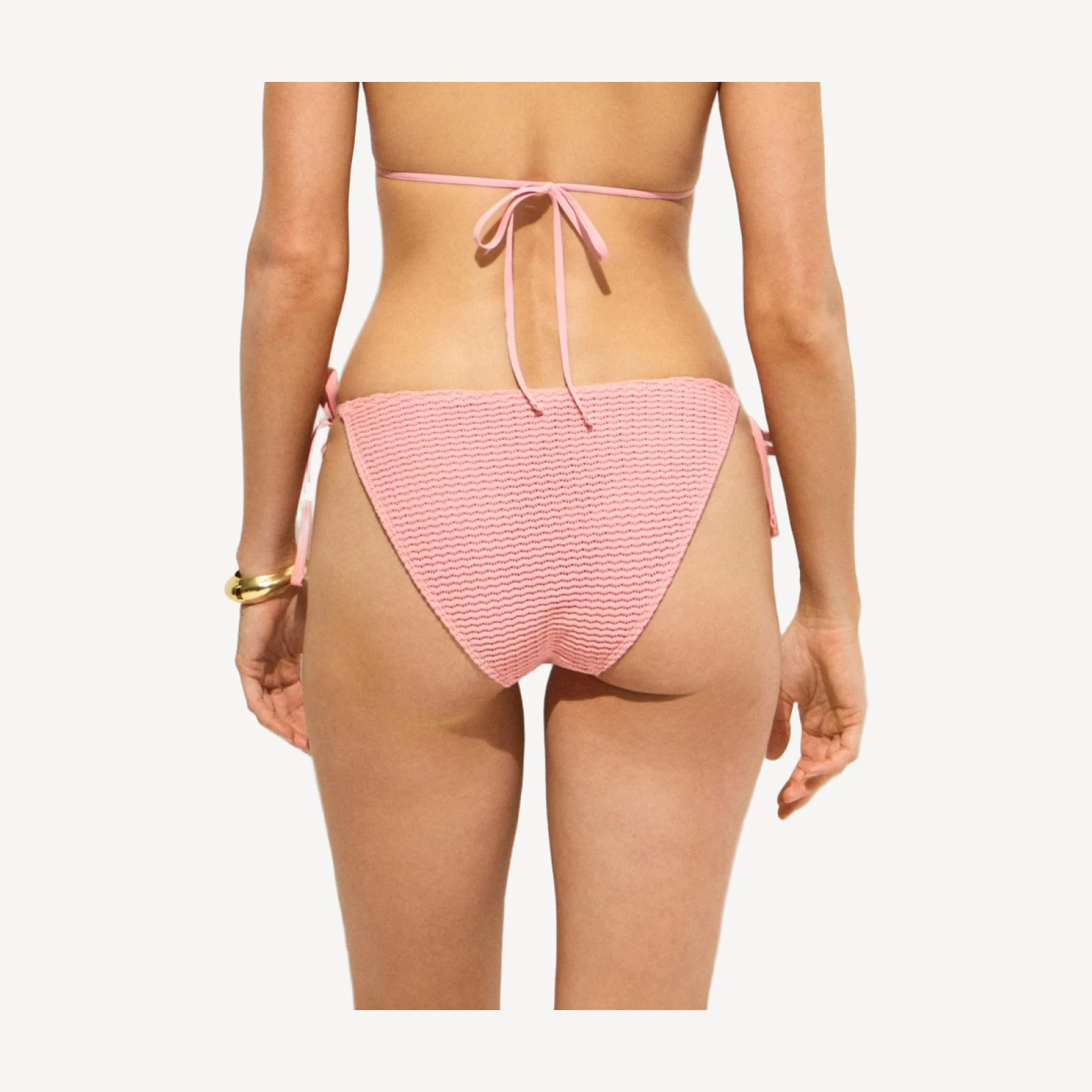Crochet string bikini bottom