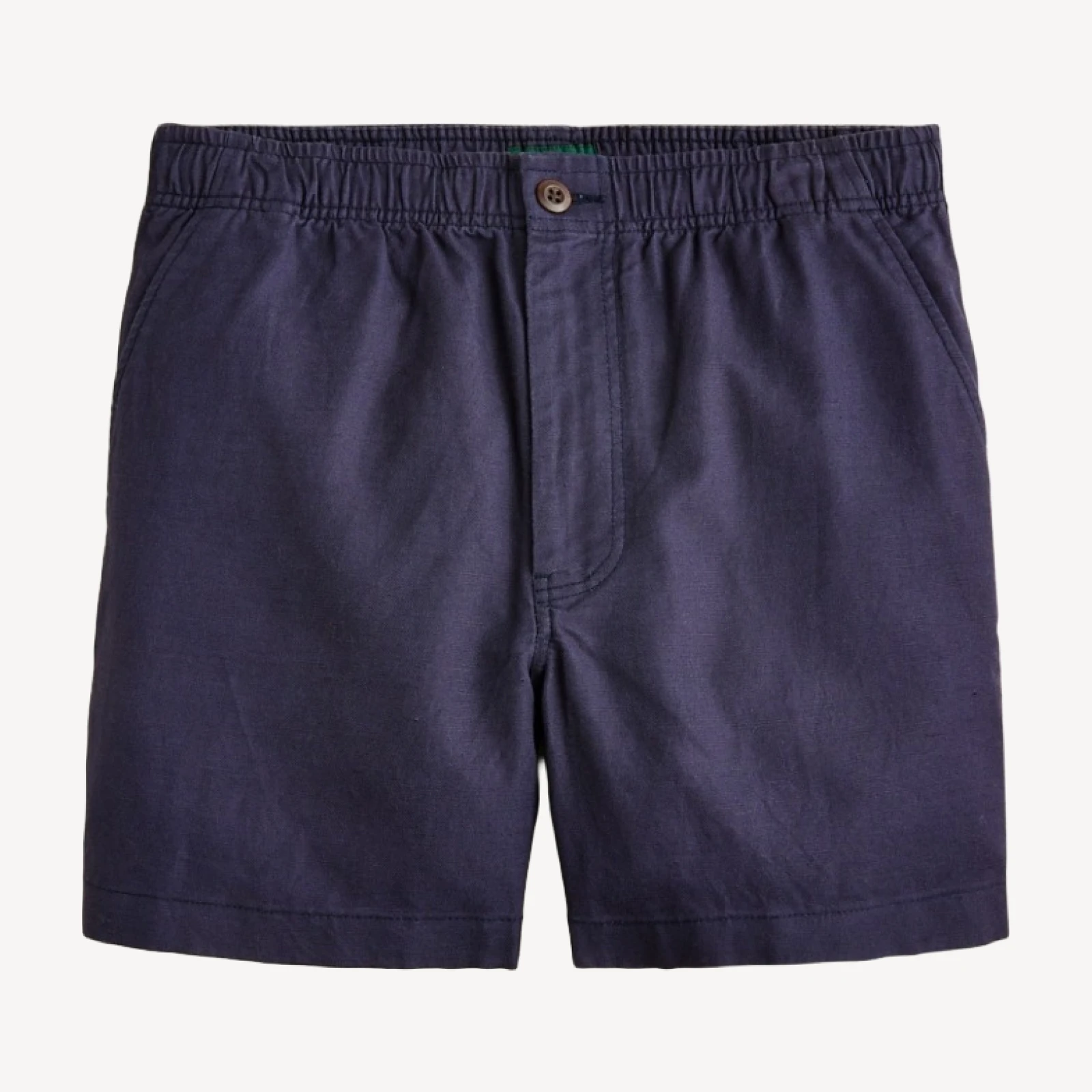 5.5'' Pier short in cotton-linen blend