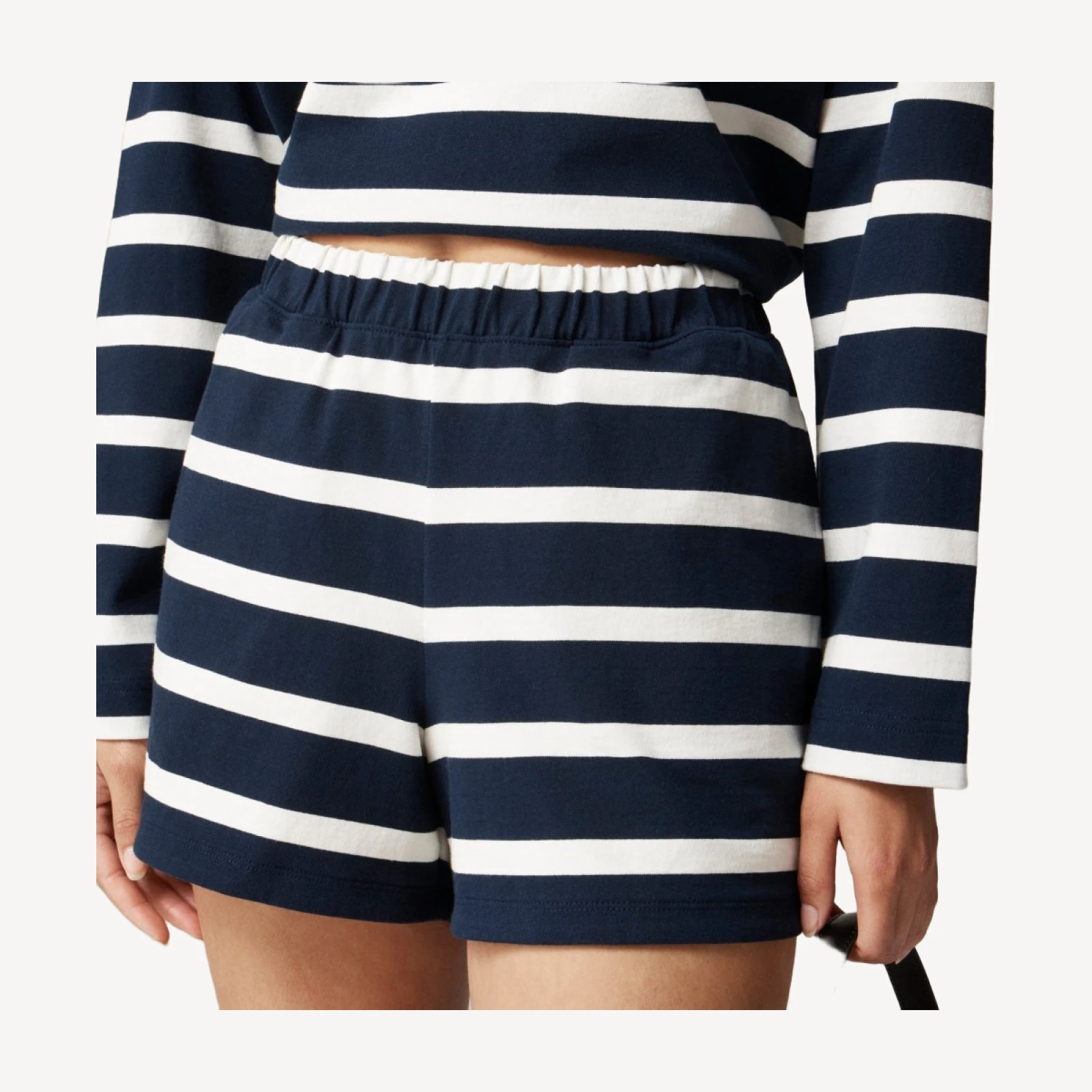 New mariner jersey short in stripe