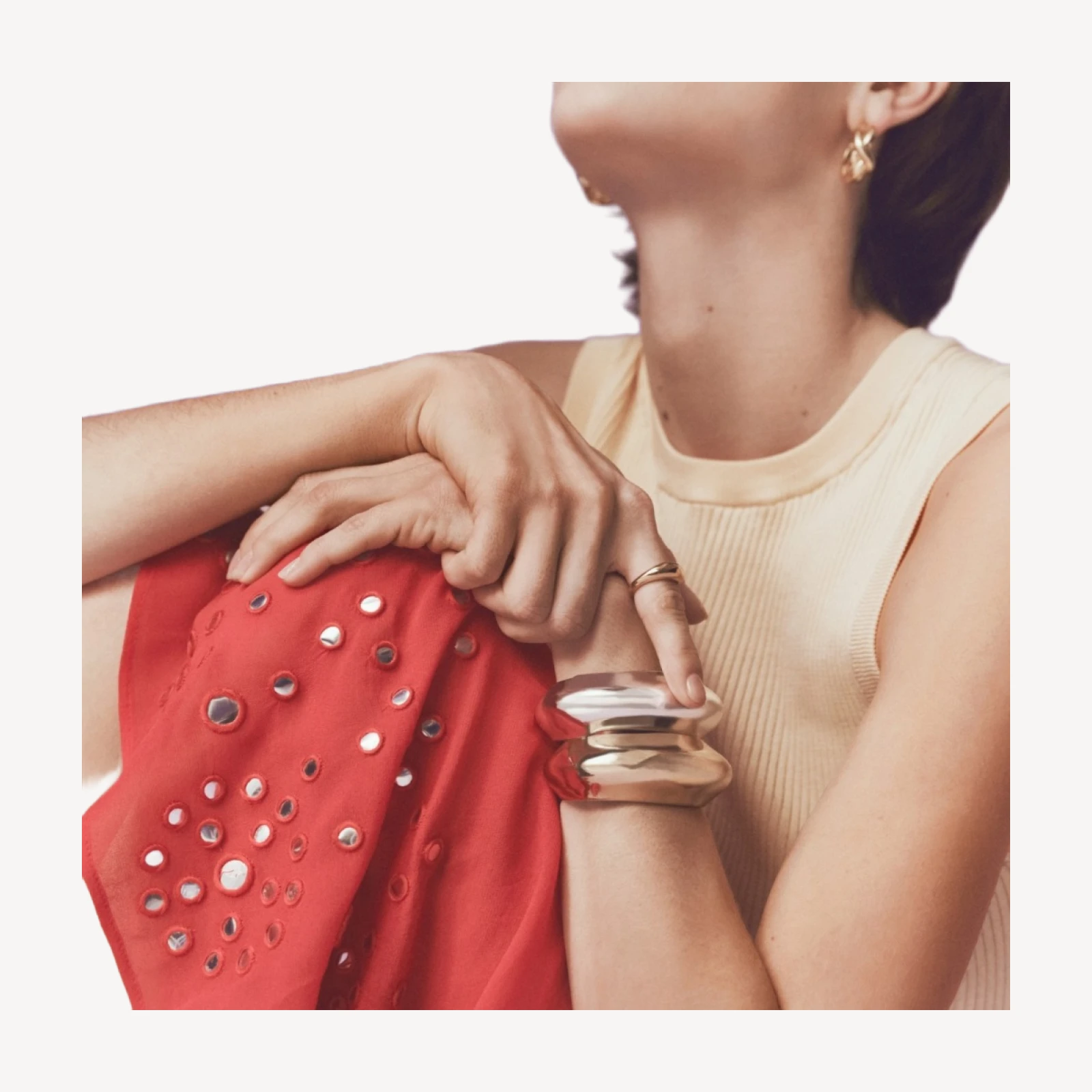 Hinge cuff bracelet