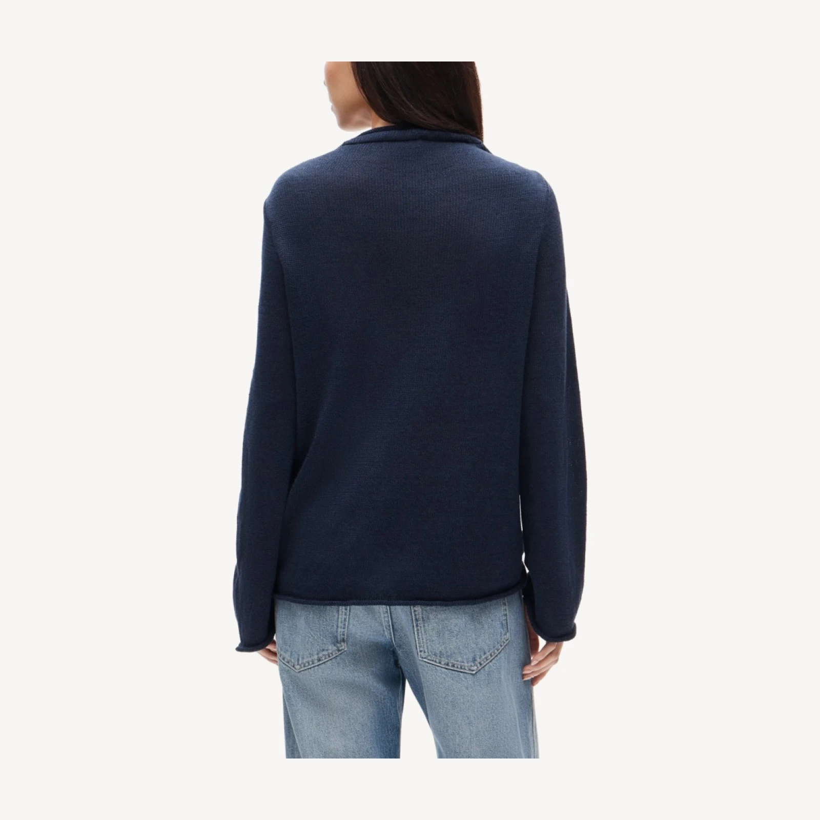 Summer Rollneck™ sweater in linen blend