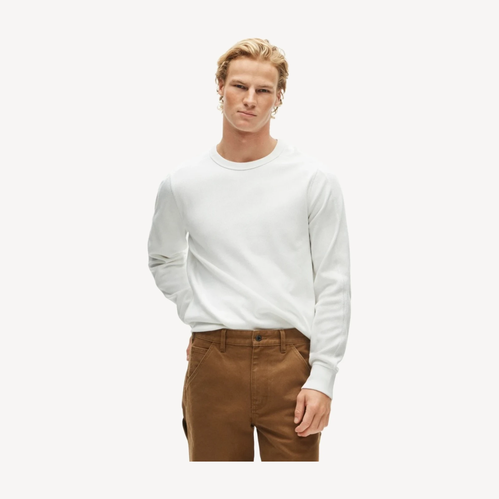 Wallace & Barnes thermal-knit crewneck