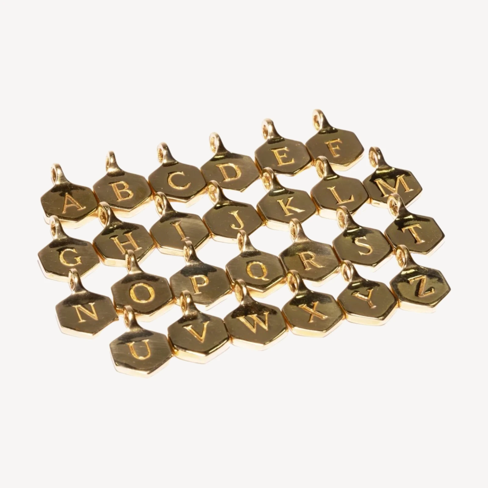 Odette New York® Hex monogram necklace