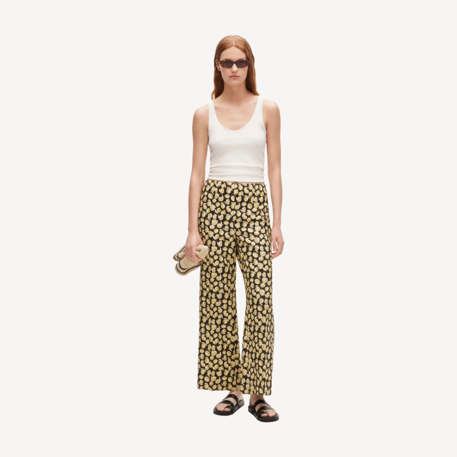 Rori pant in lemon print