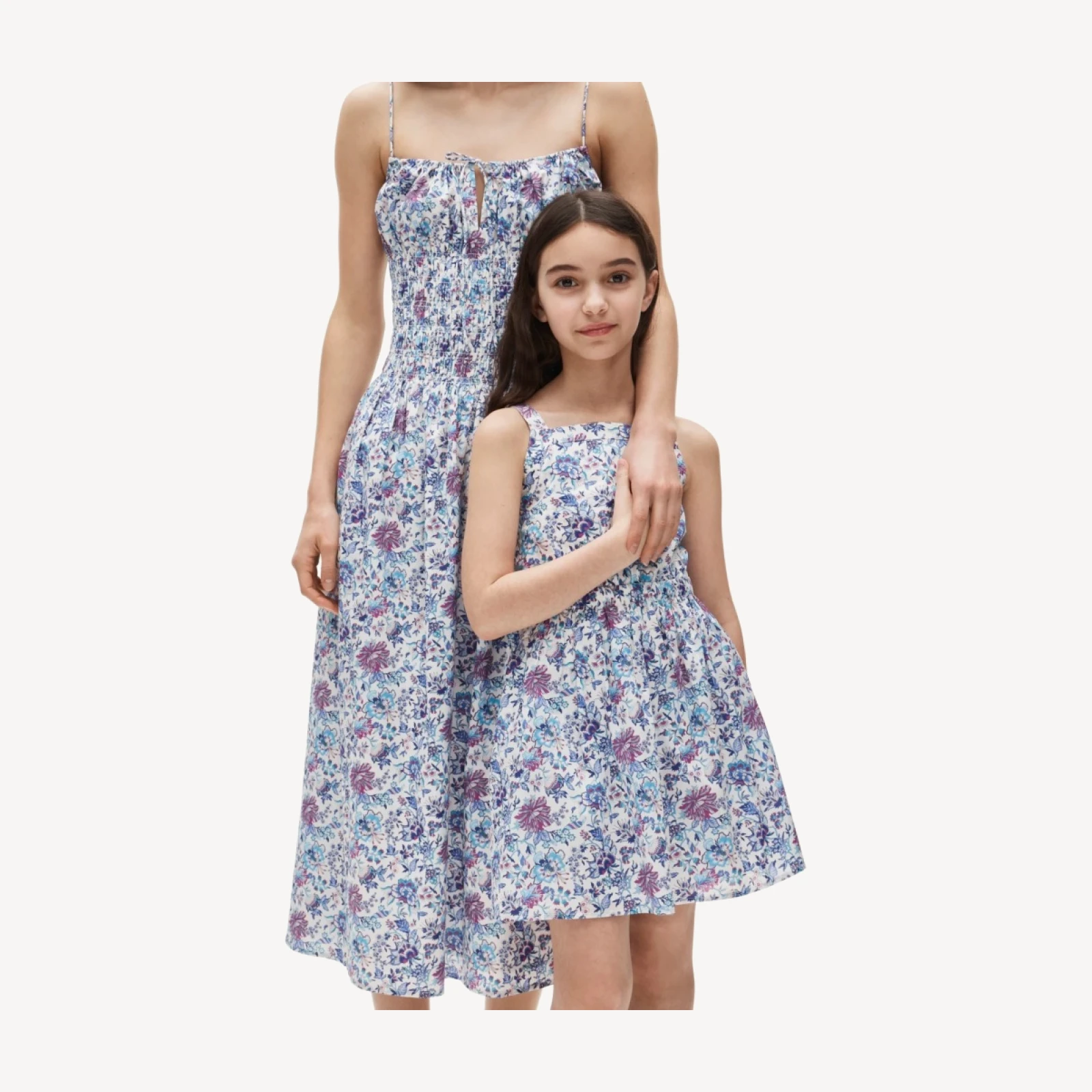 Girls' sundress in Liberty® Christelle fabric