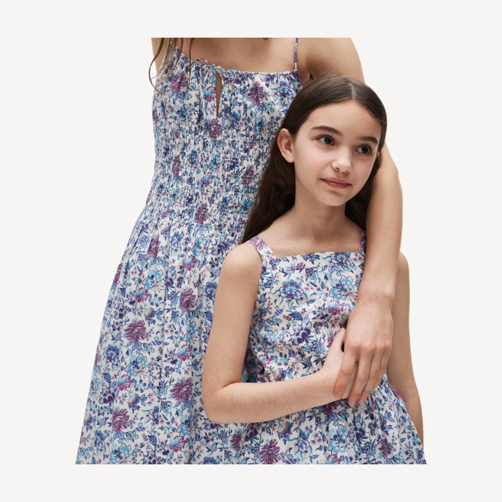 Girls' sundress in Liberty® Christelle fabric