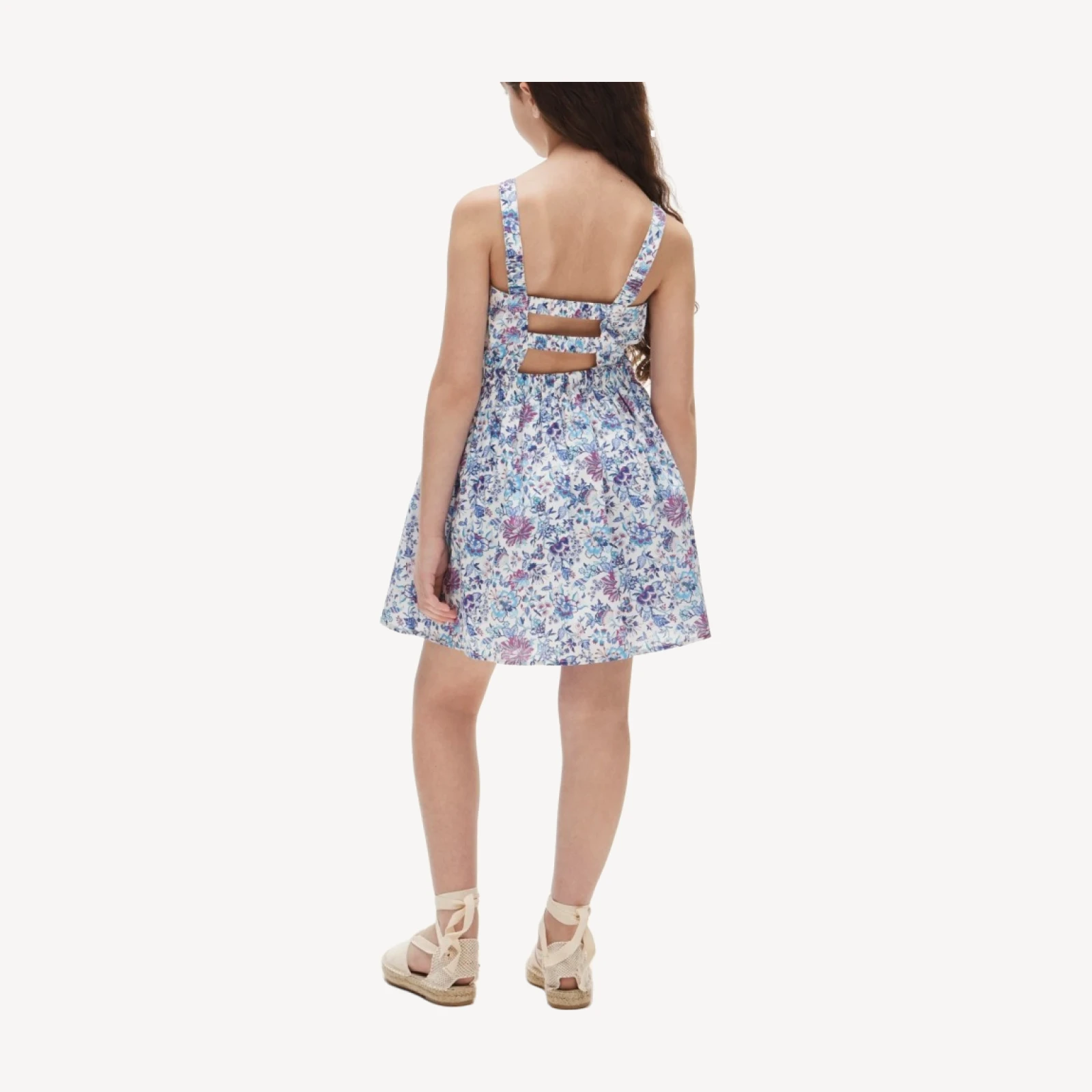 Girls' sundress in Liberty® Christelle fabric