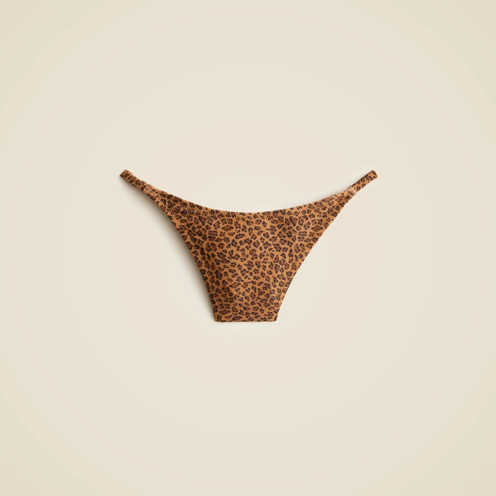 '90s no-tie string bikini bottom in leopard print