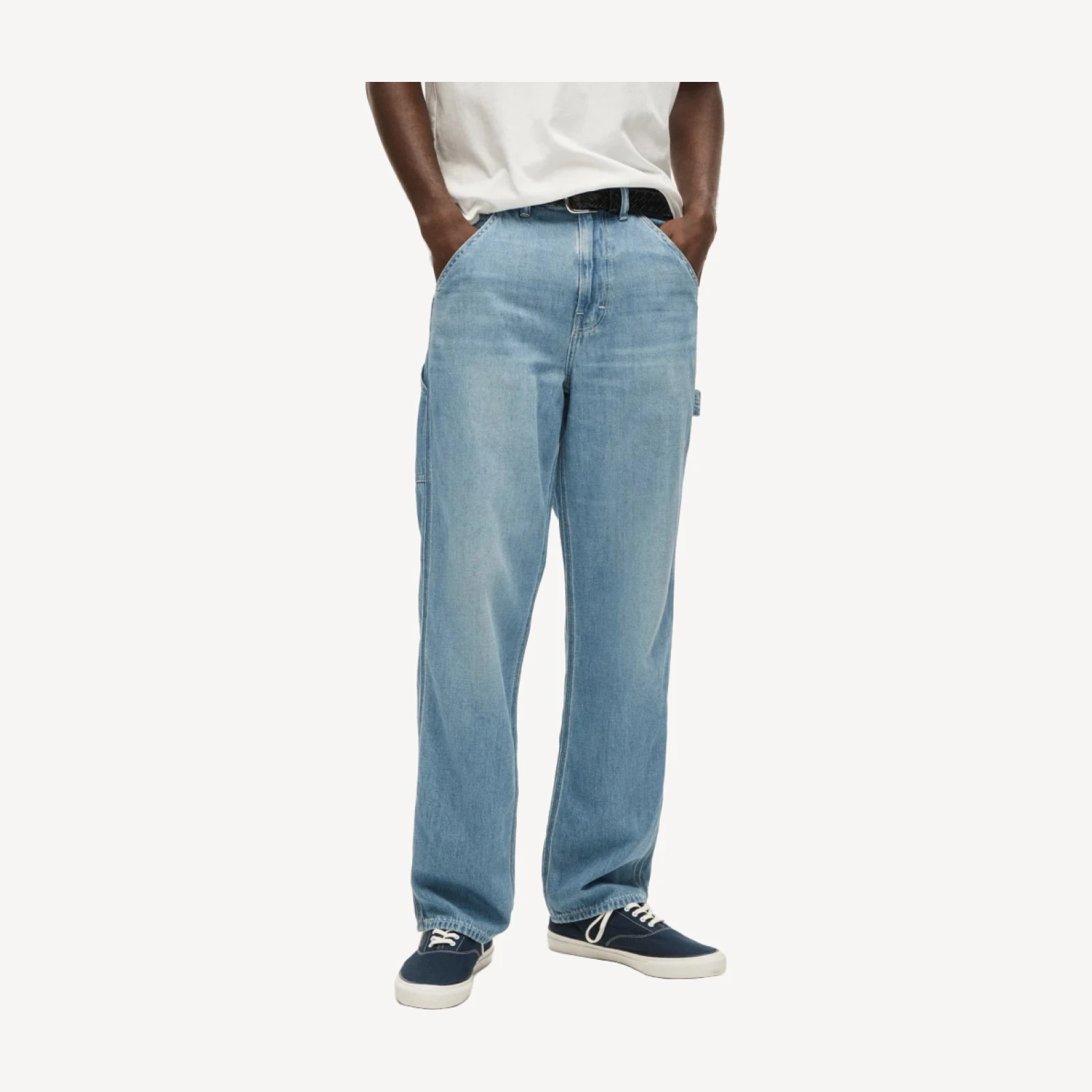 Wallace & Barnes cotton-blend carpenter jean