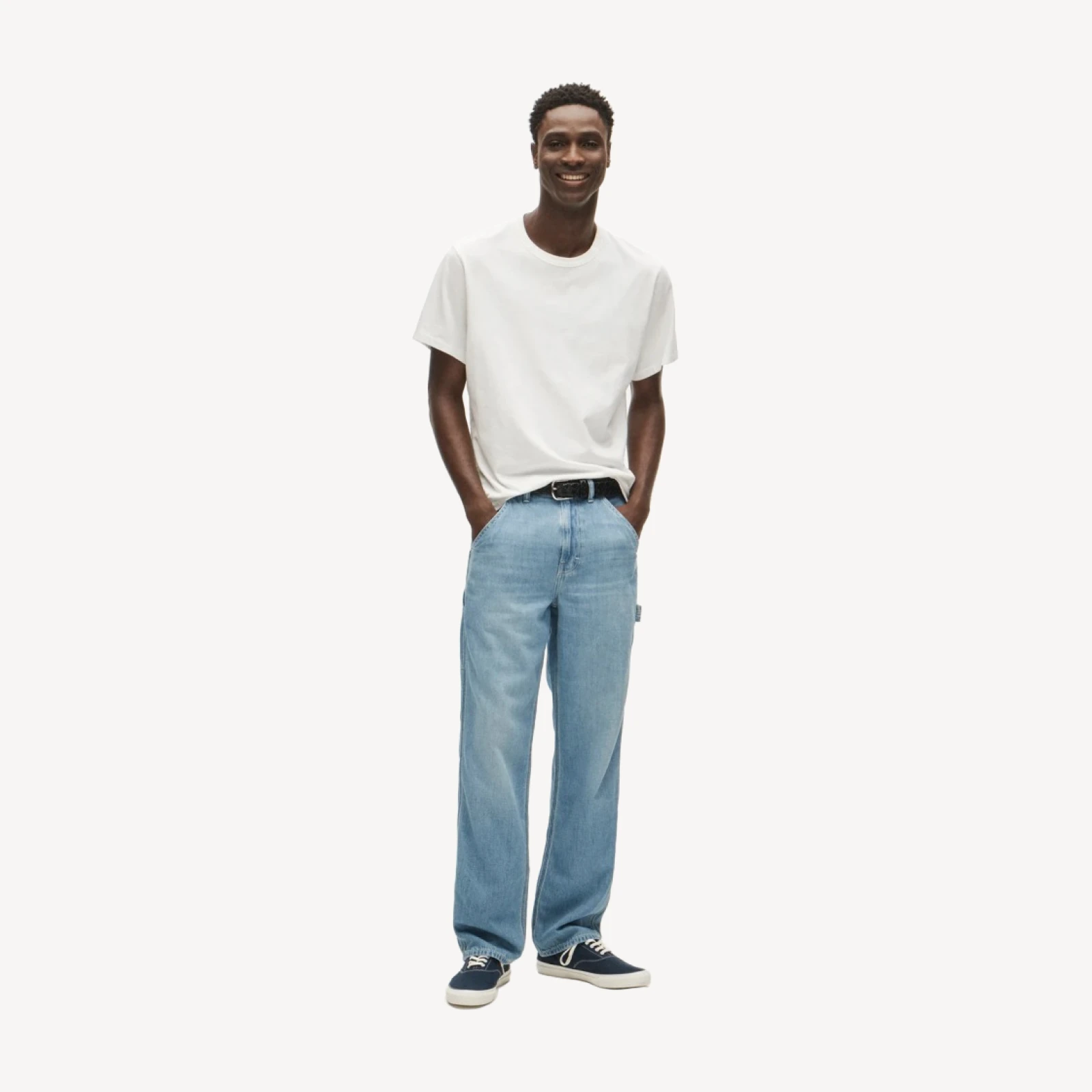Wallace & Barnes cotton-blend carpenter jean