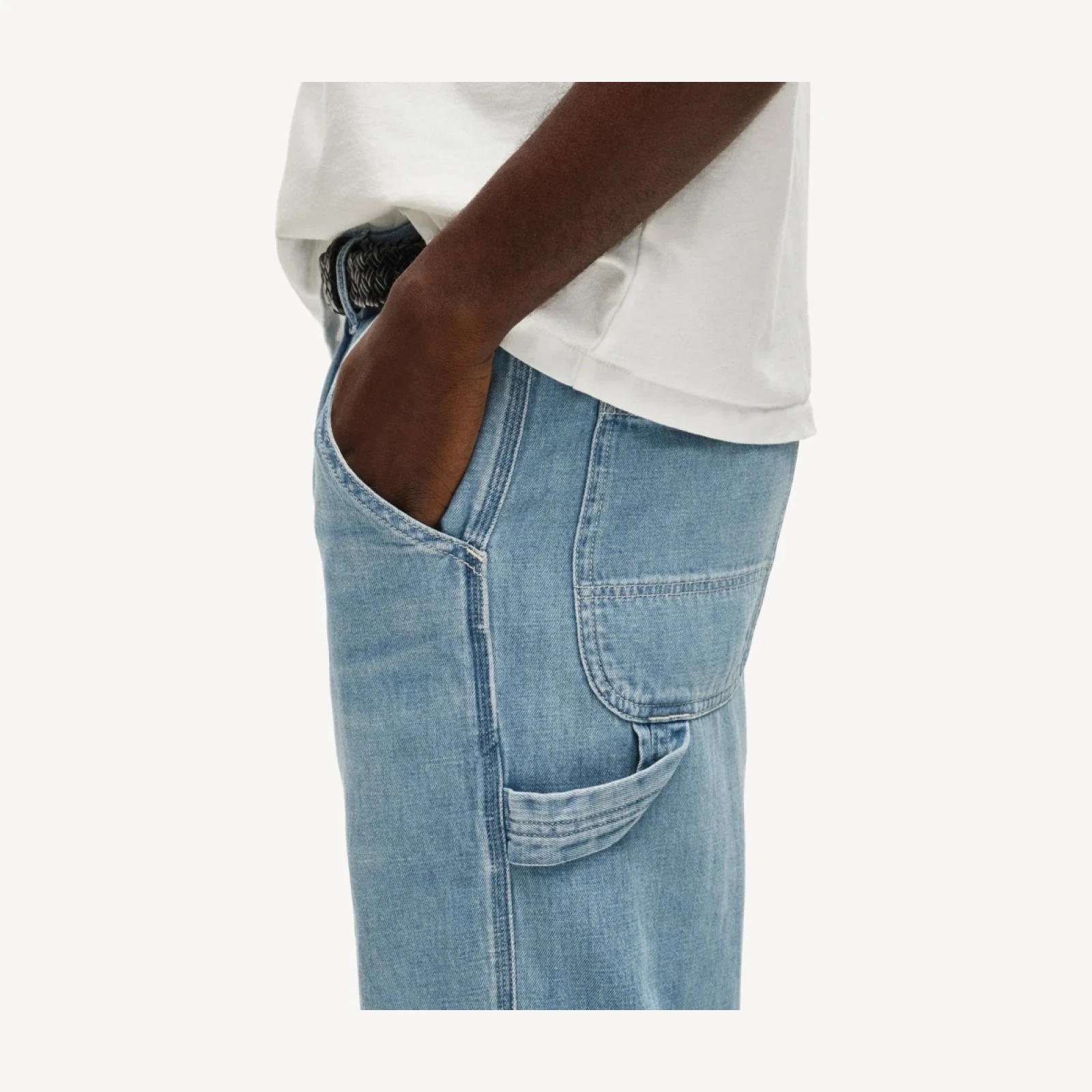 Wallace & Barnes cotton-blend carpenter jean