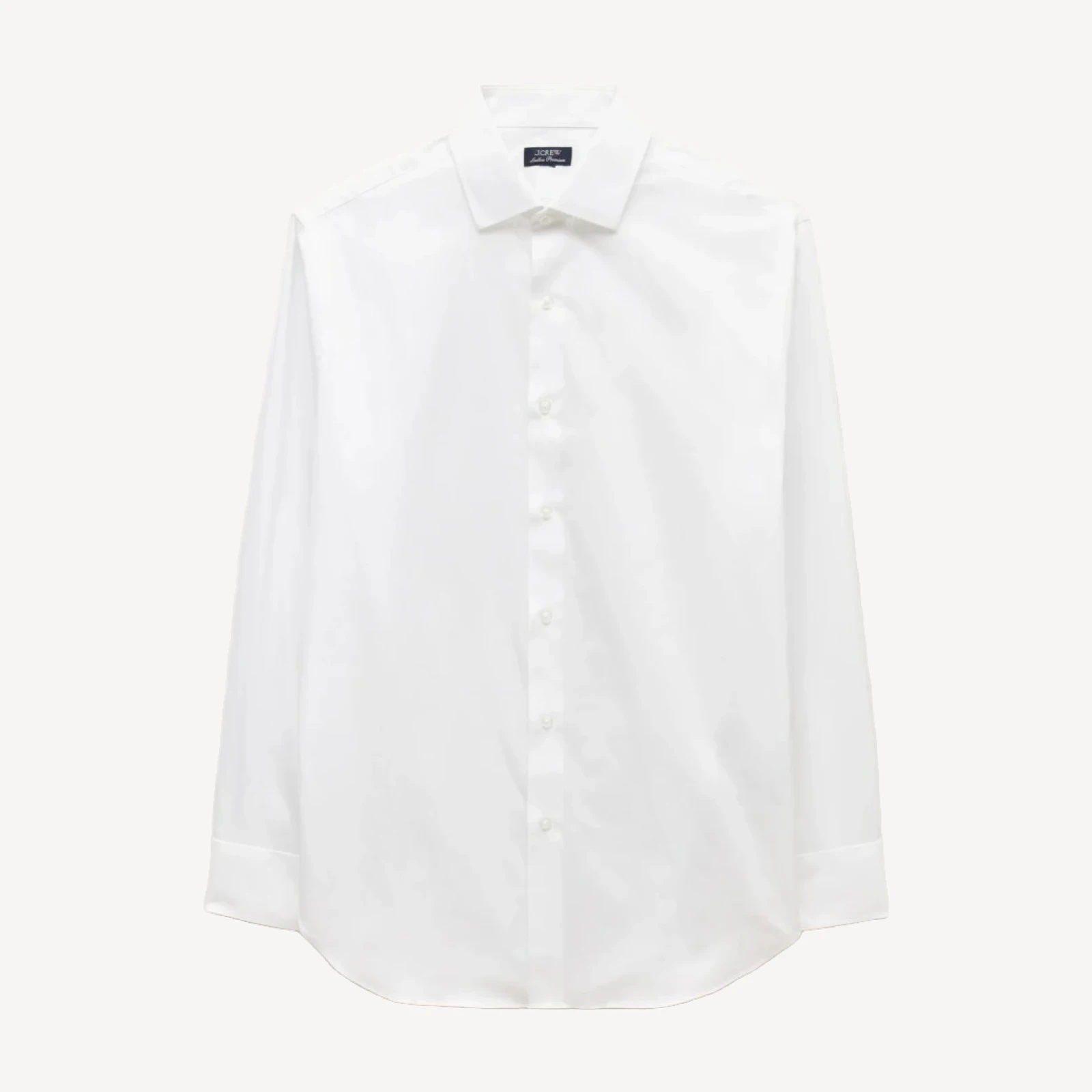 Ludlow Premium fine cotton dress shirt with spread collar
