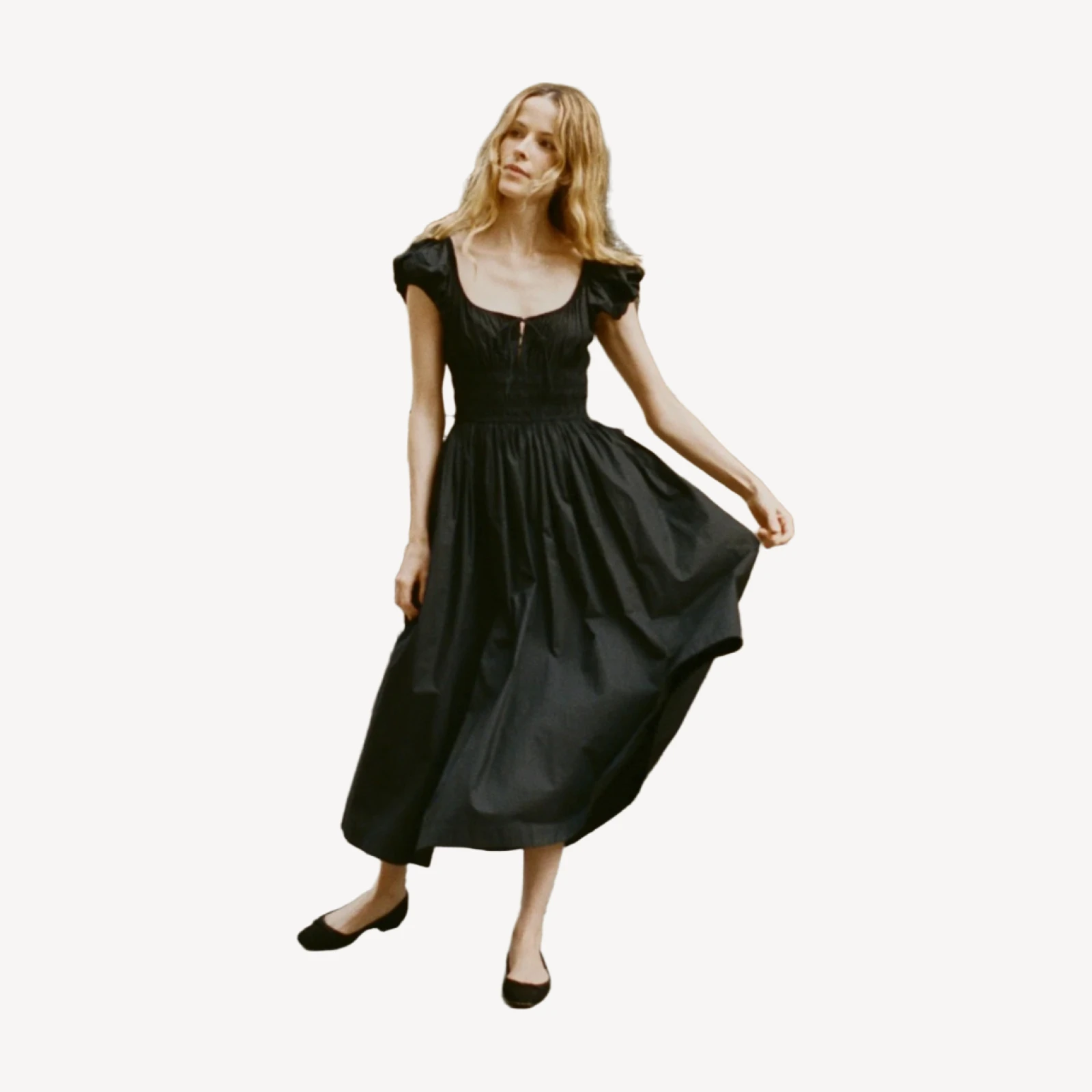 QUINN DRESS -- BLACK