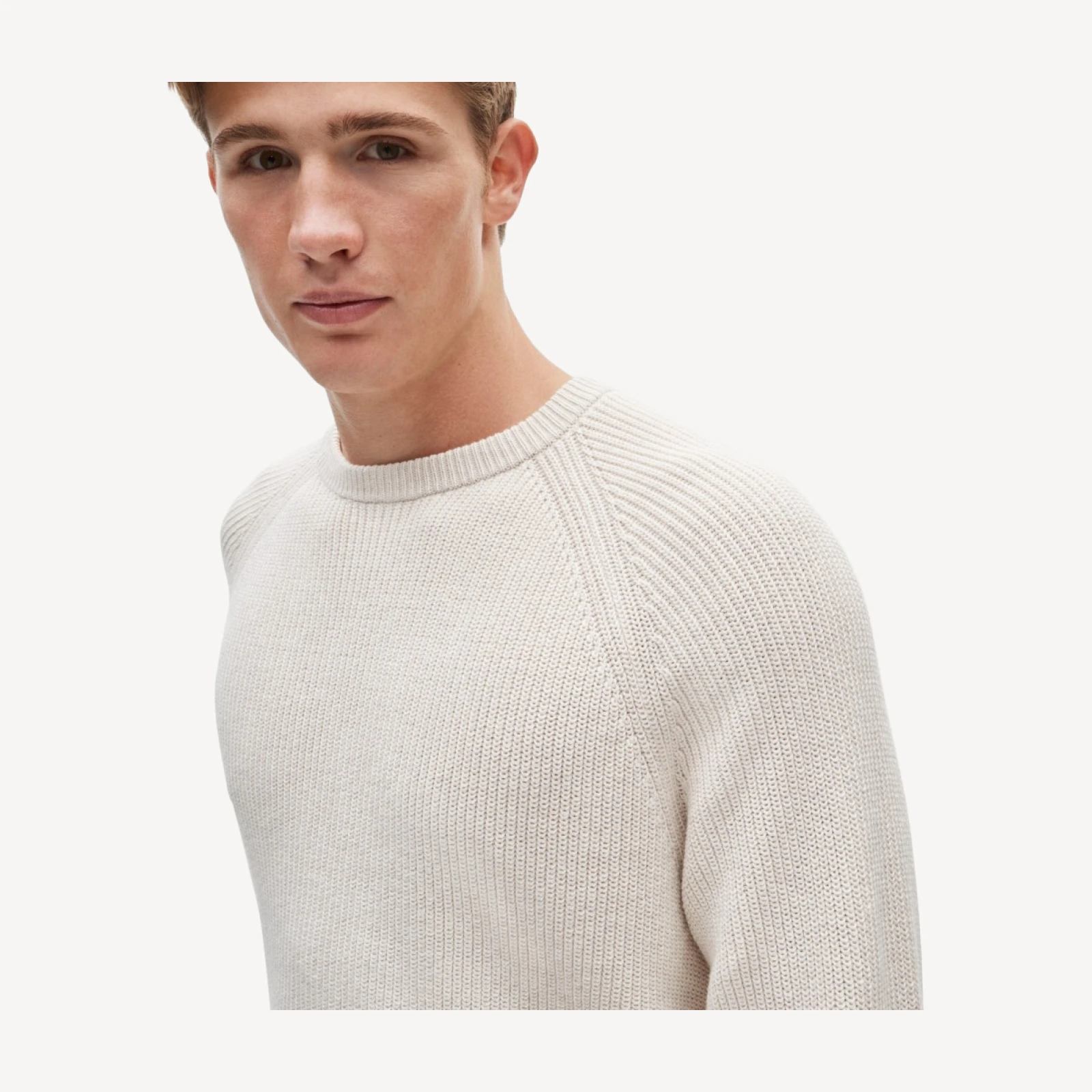 Heritage cotton ribbed sweater