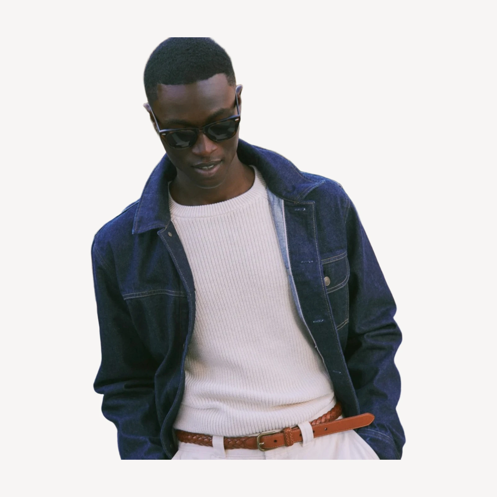 Heritage cotton ribbed sweater