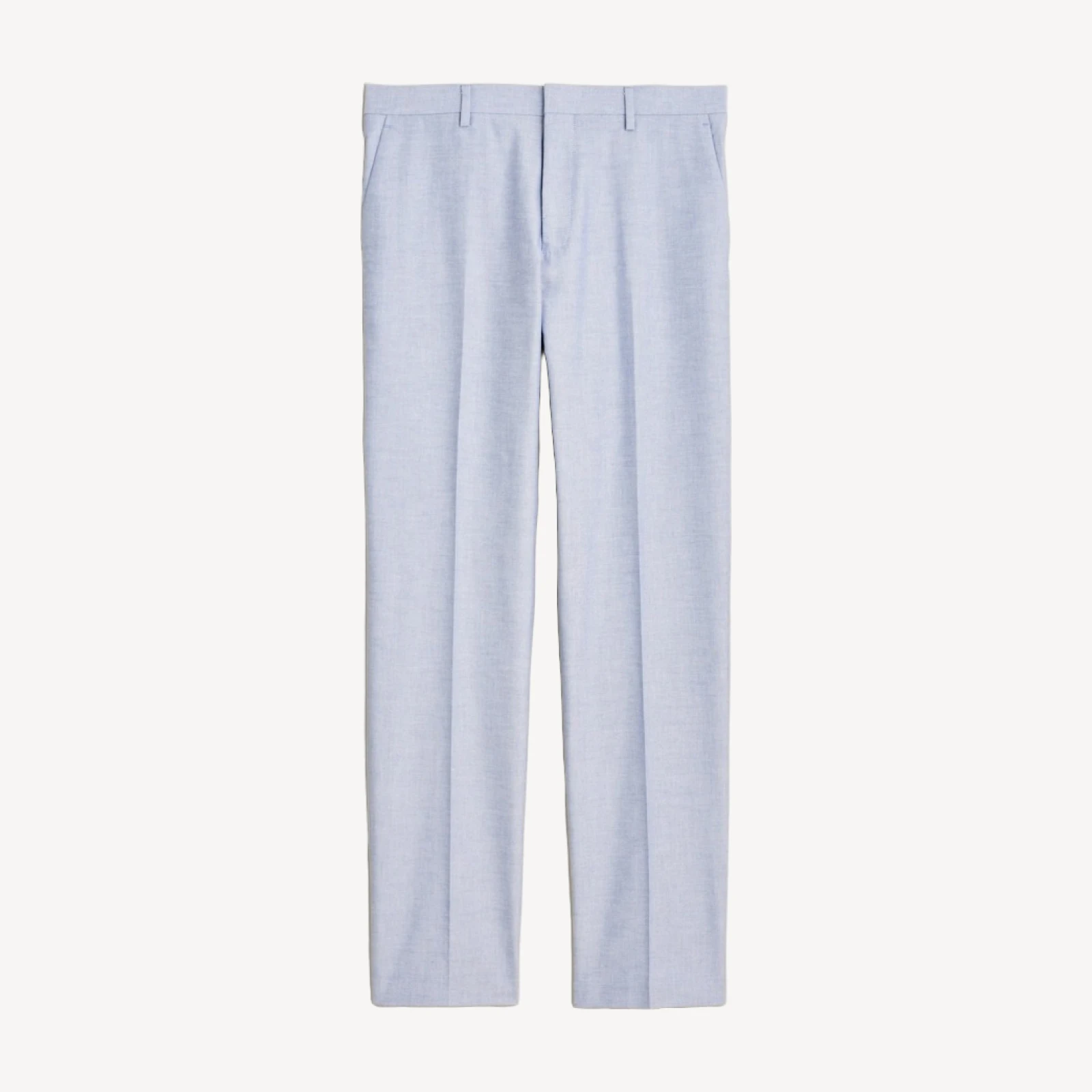 Ludlow Slim-fit suit pant in Portuguese cotton oxford