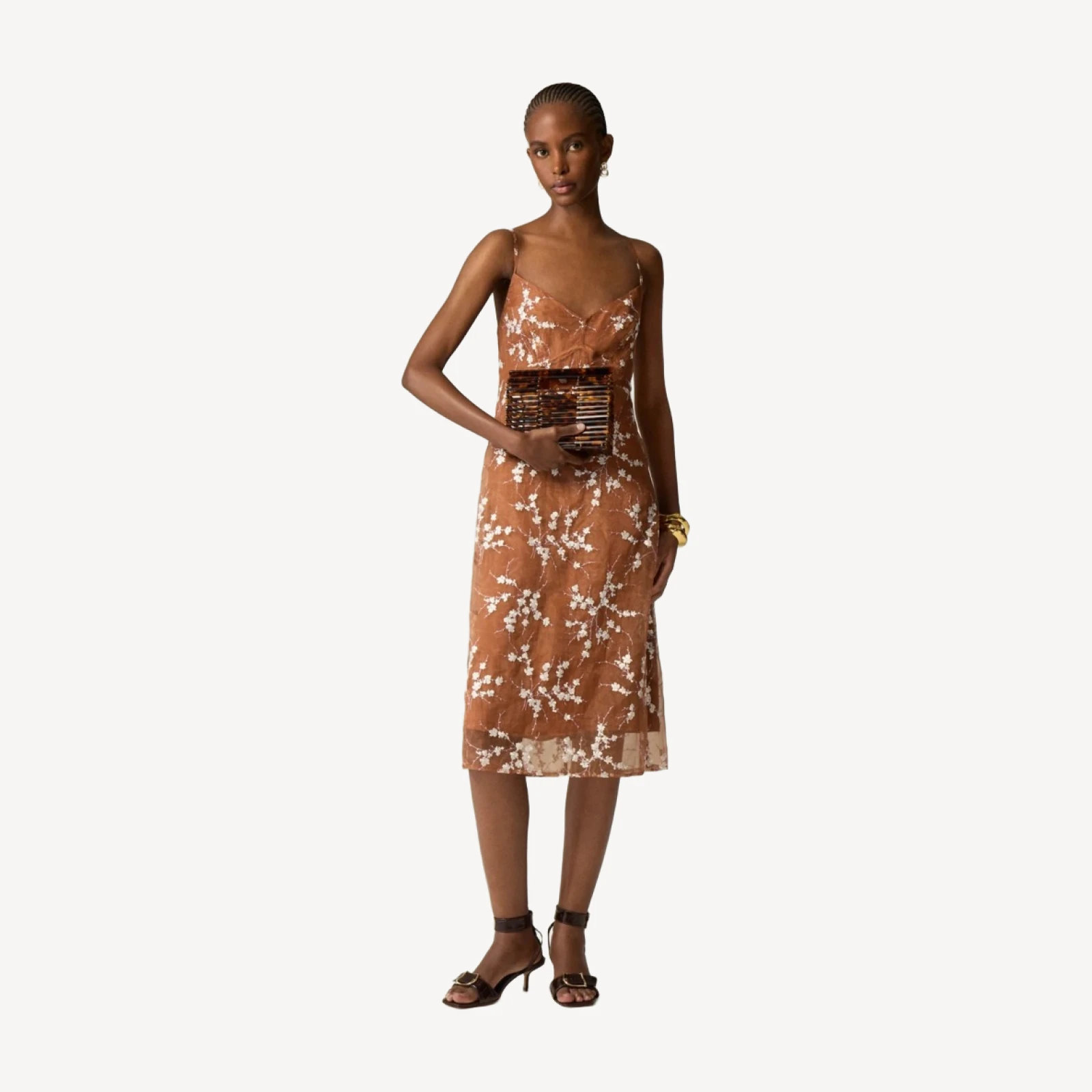 Tortoise shell clutch
