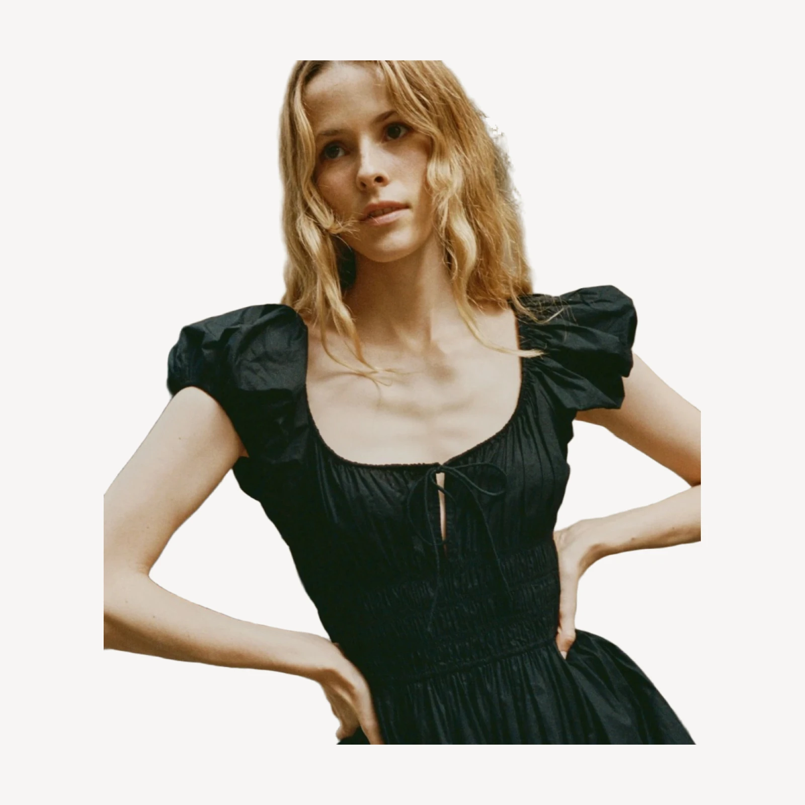 QUINN DRESS -- BLACK