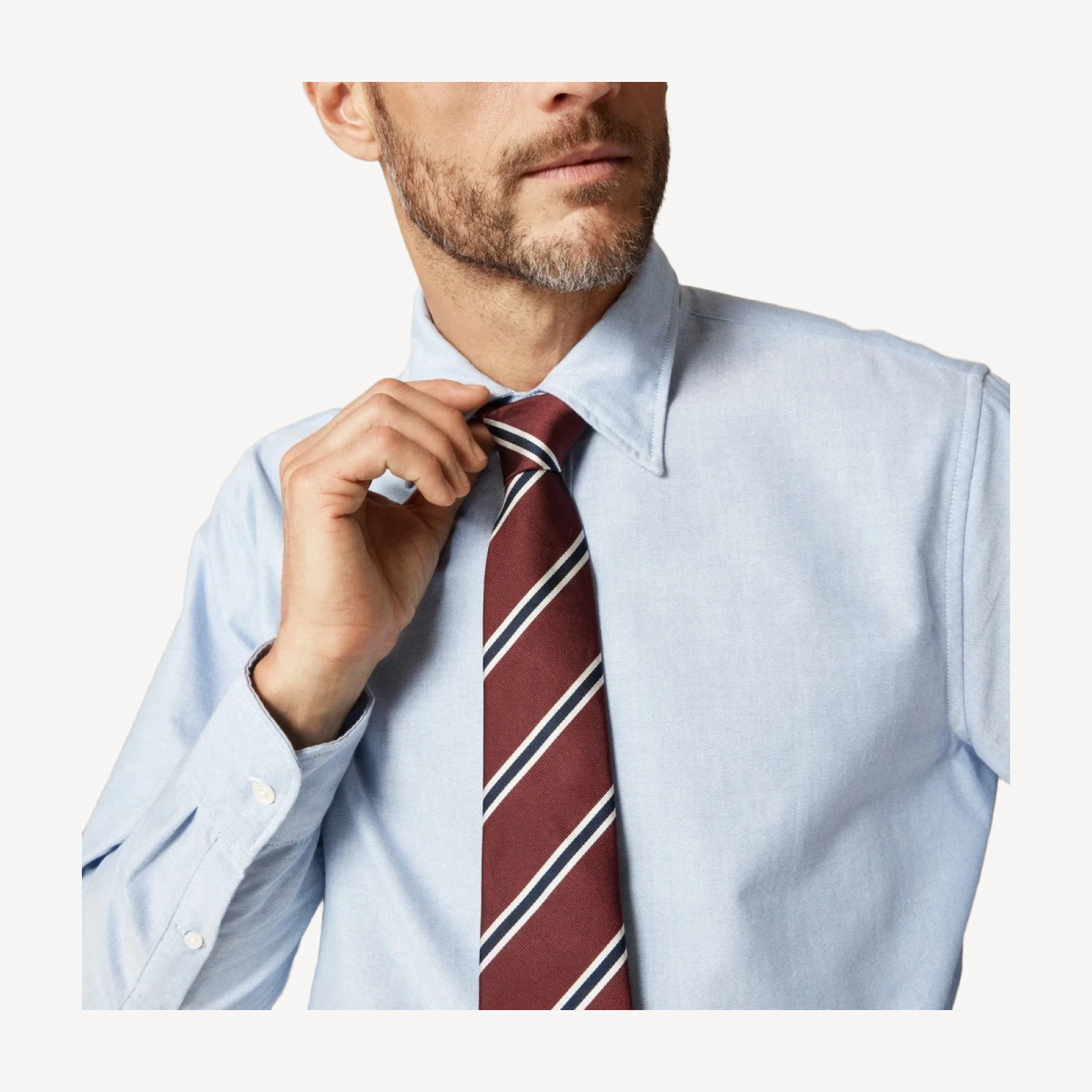 Slim-fit Ludlow Portuguese cotton oxford dress shirt