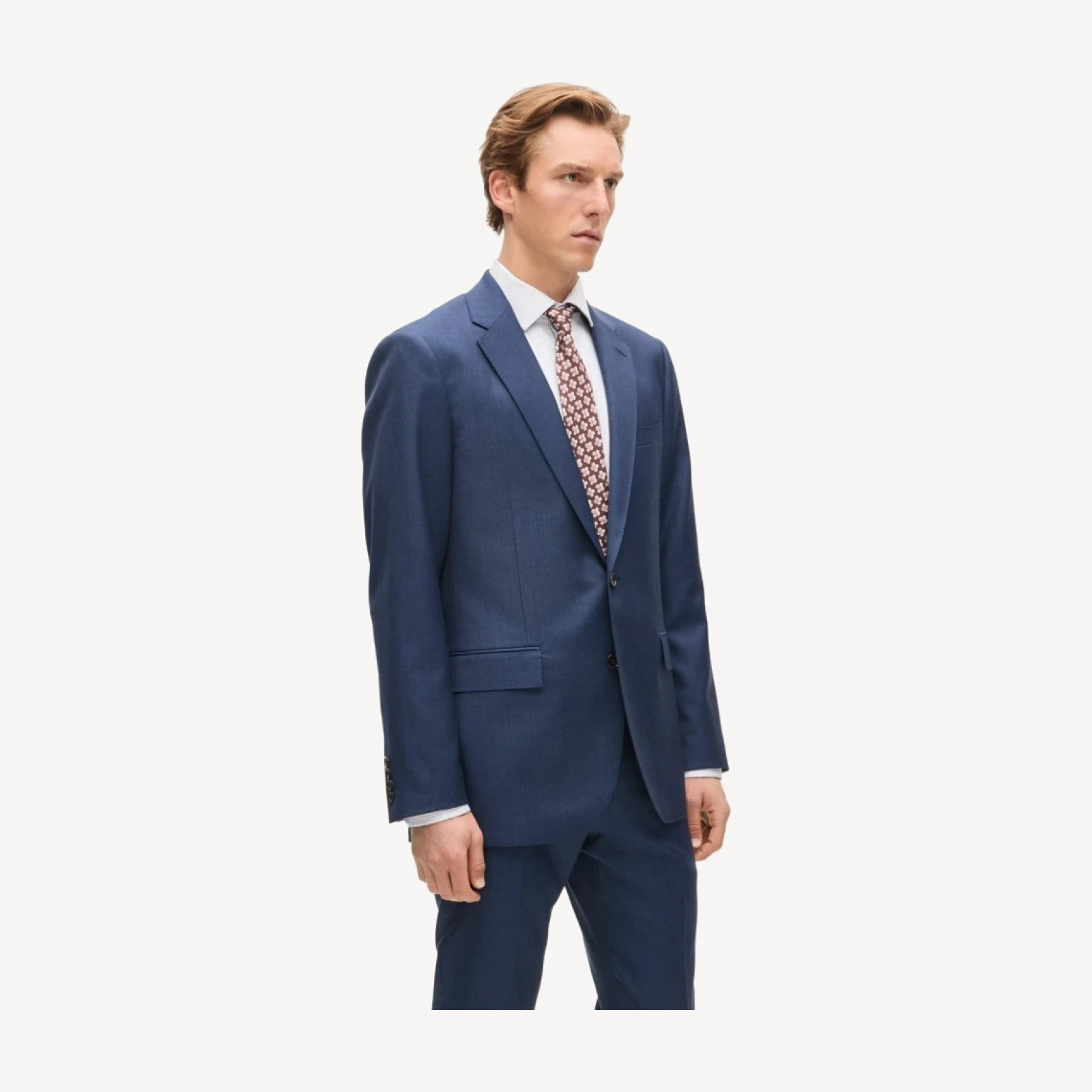 Ludlow Slim-fit suit jacket in Italian worsted wool
