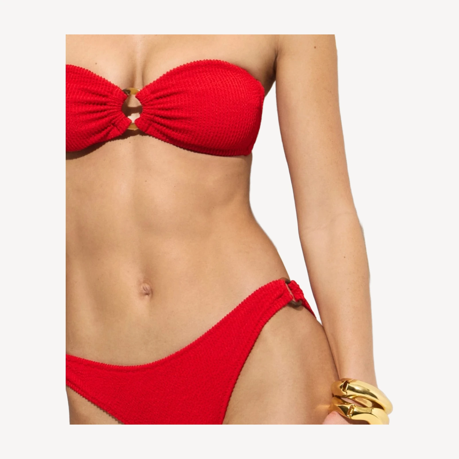 Ronnie O-ring scrunchie bikini bottom