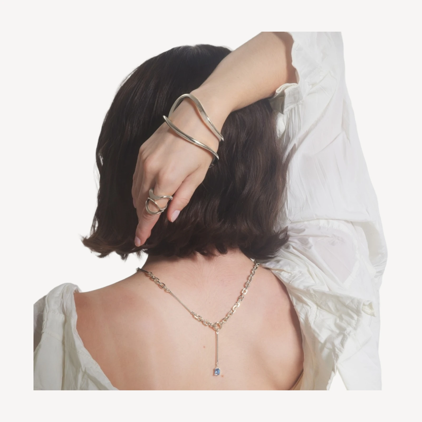 Lady Grey Raia rings set