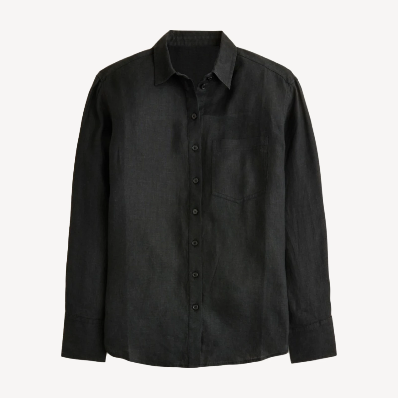 Garçon classic button-up shirt in Baird McNutt Irish linen