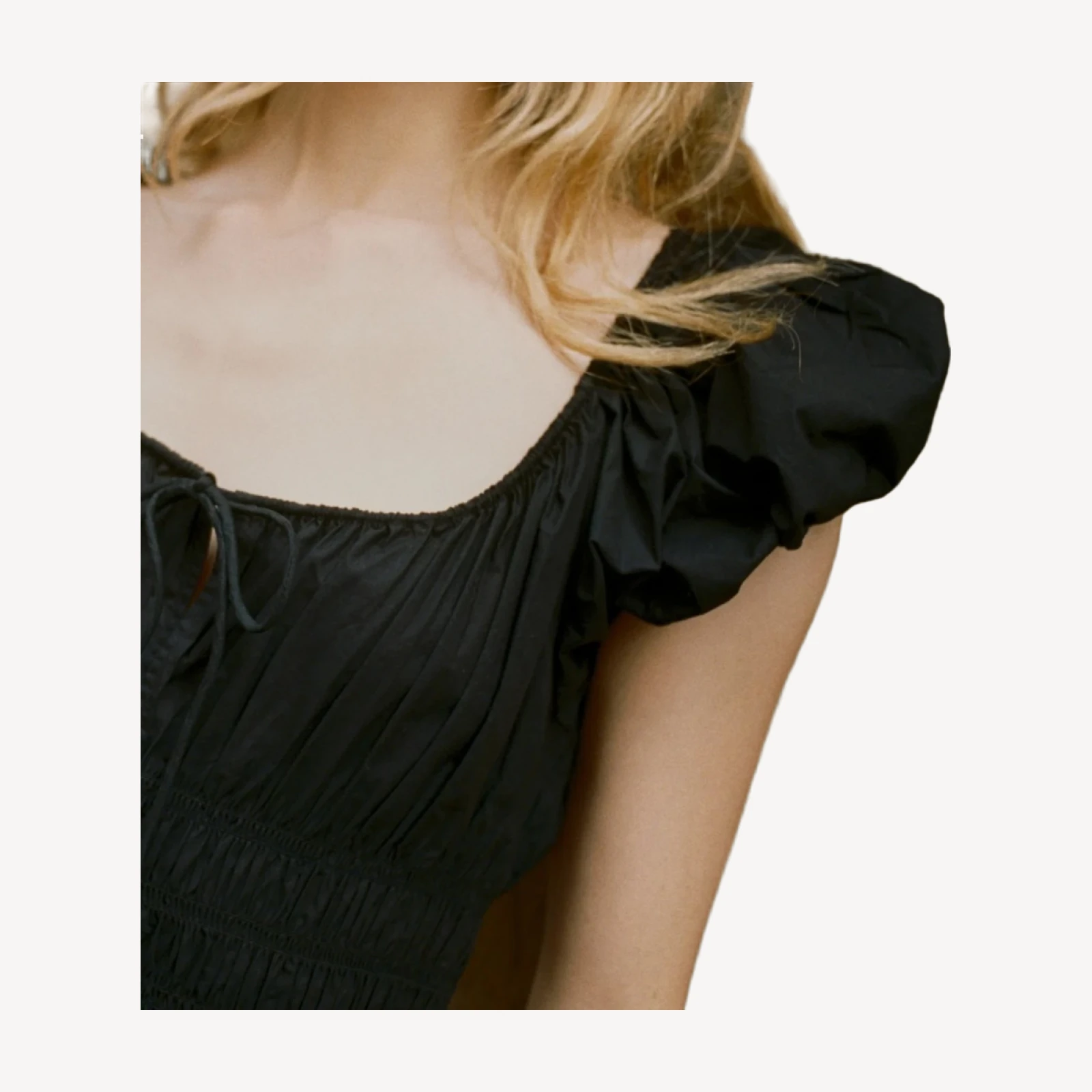 QUINN DRESS -- BLACK