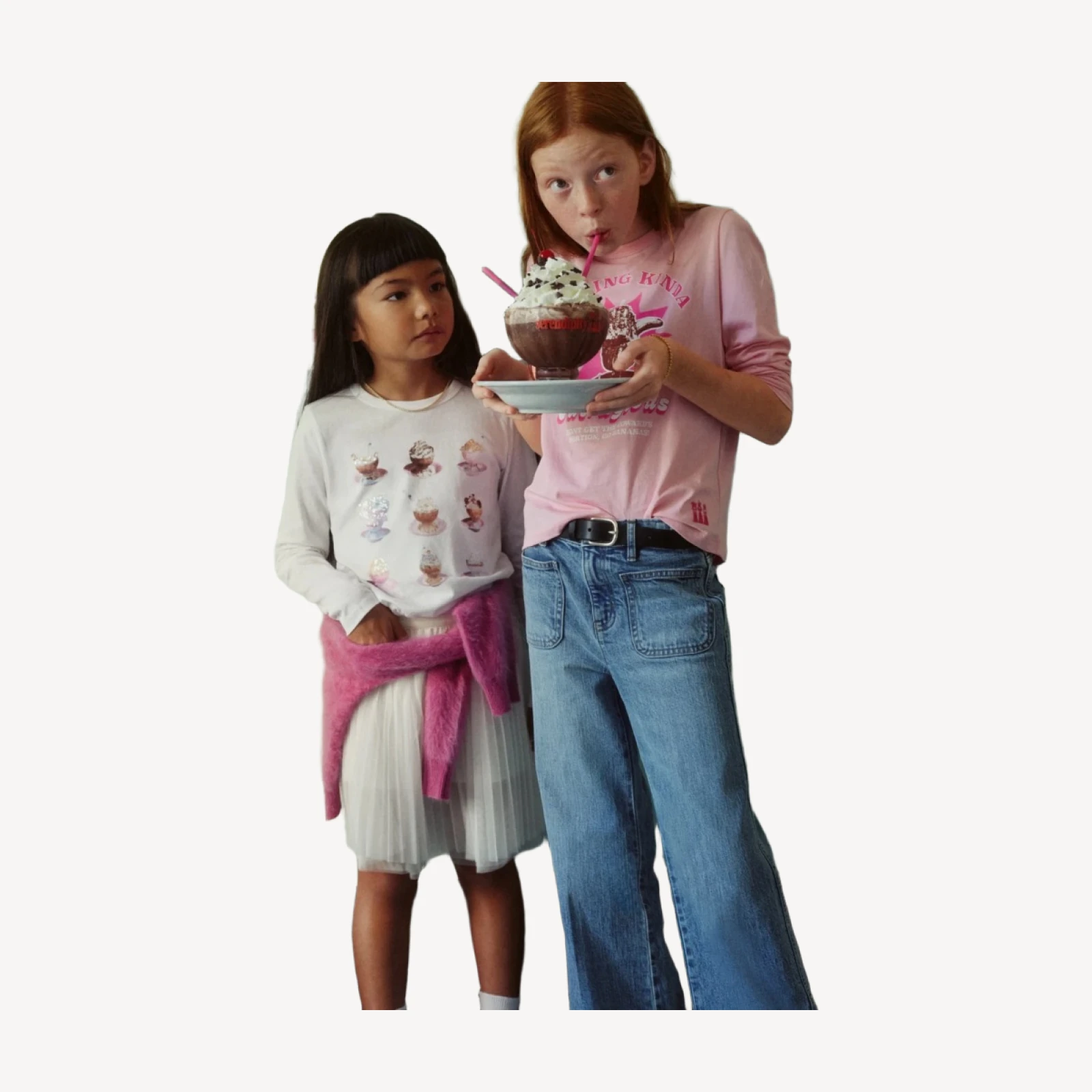 Serendipity 3® X Crewcuts Outrageous banana split graphic T-shirt