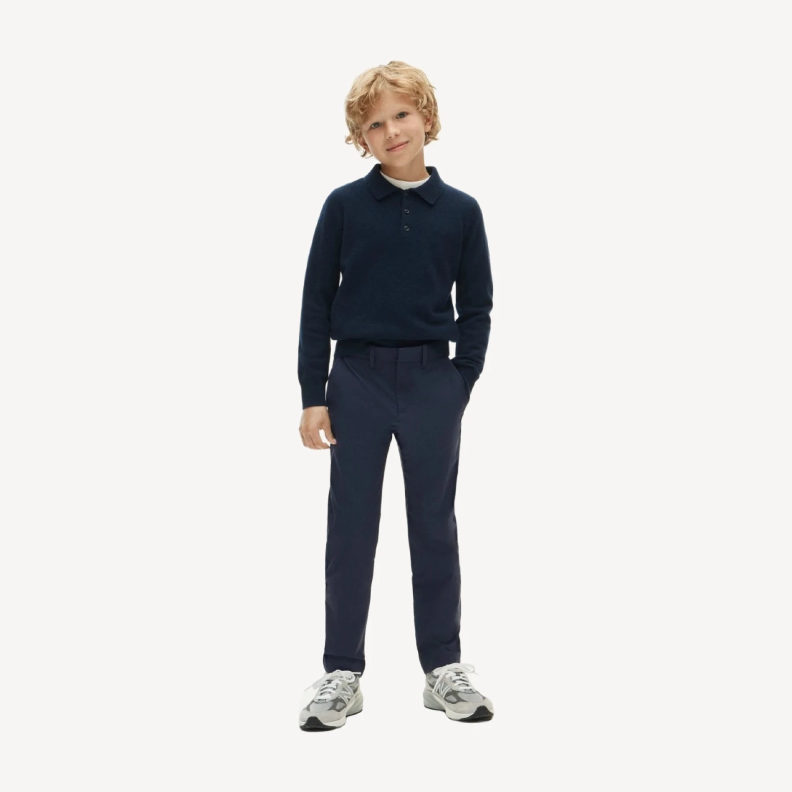 Boys' slim-fit tech pant