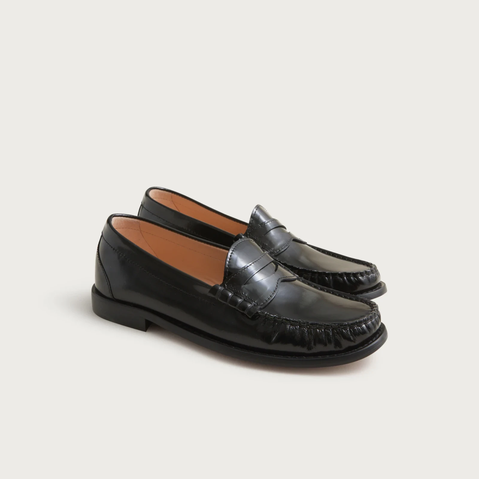 New Winona penny loafers in Italian spazzolato leather