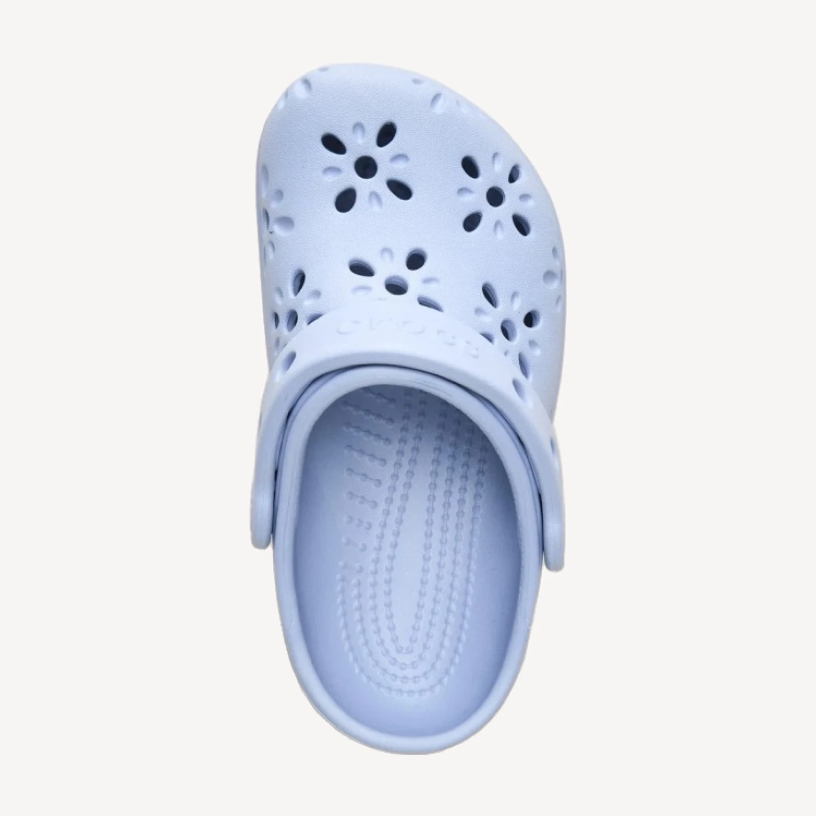 Crocs™ kids' classic floral cutout clogs