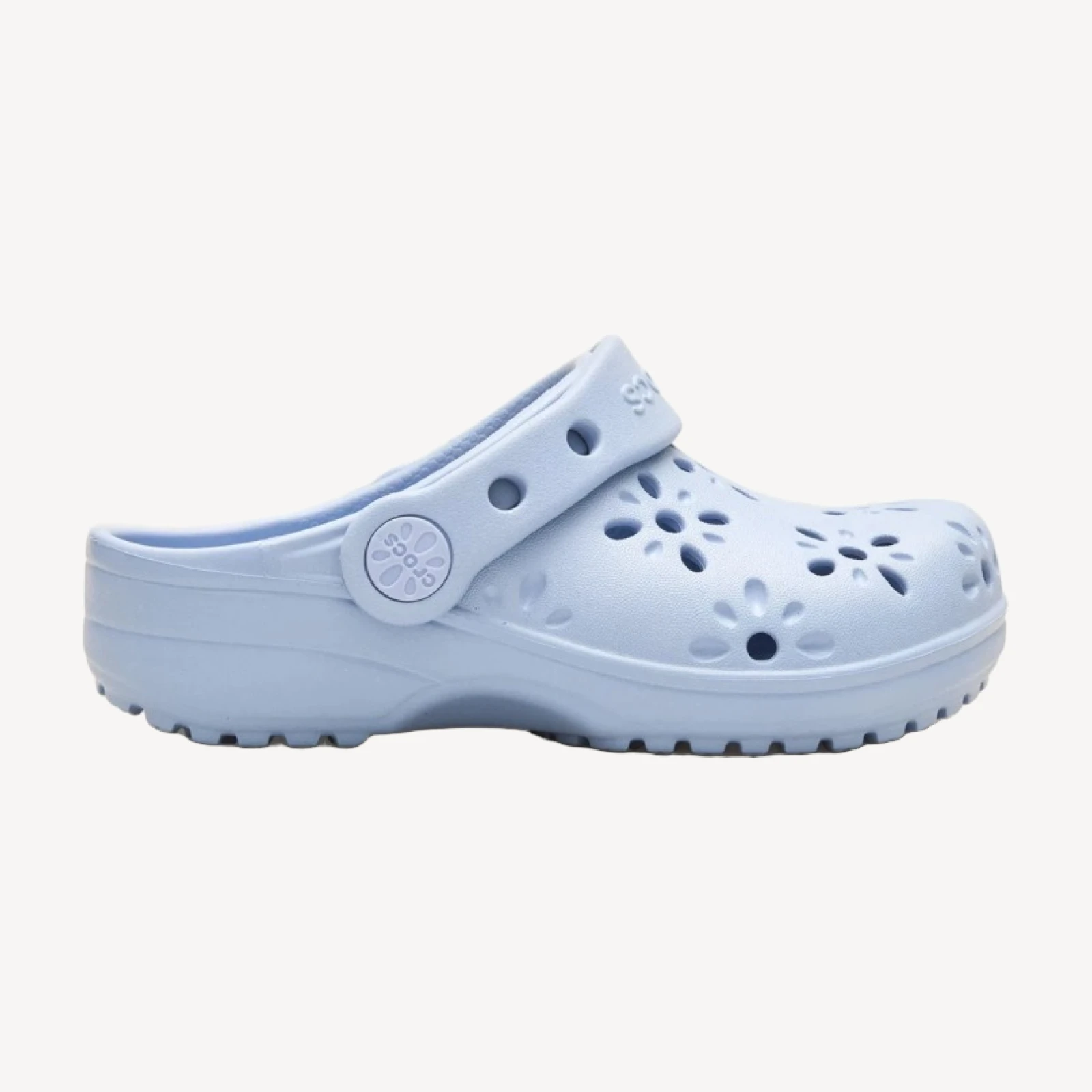 Crocs™ kids' classic floral cutout clogs