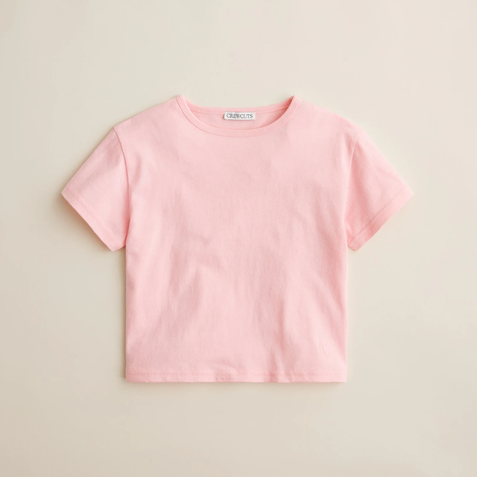 Girls' everyday T-shirt in vintage jersey