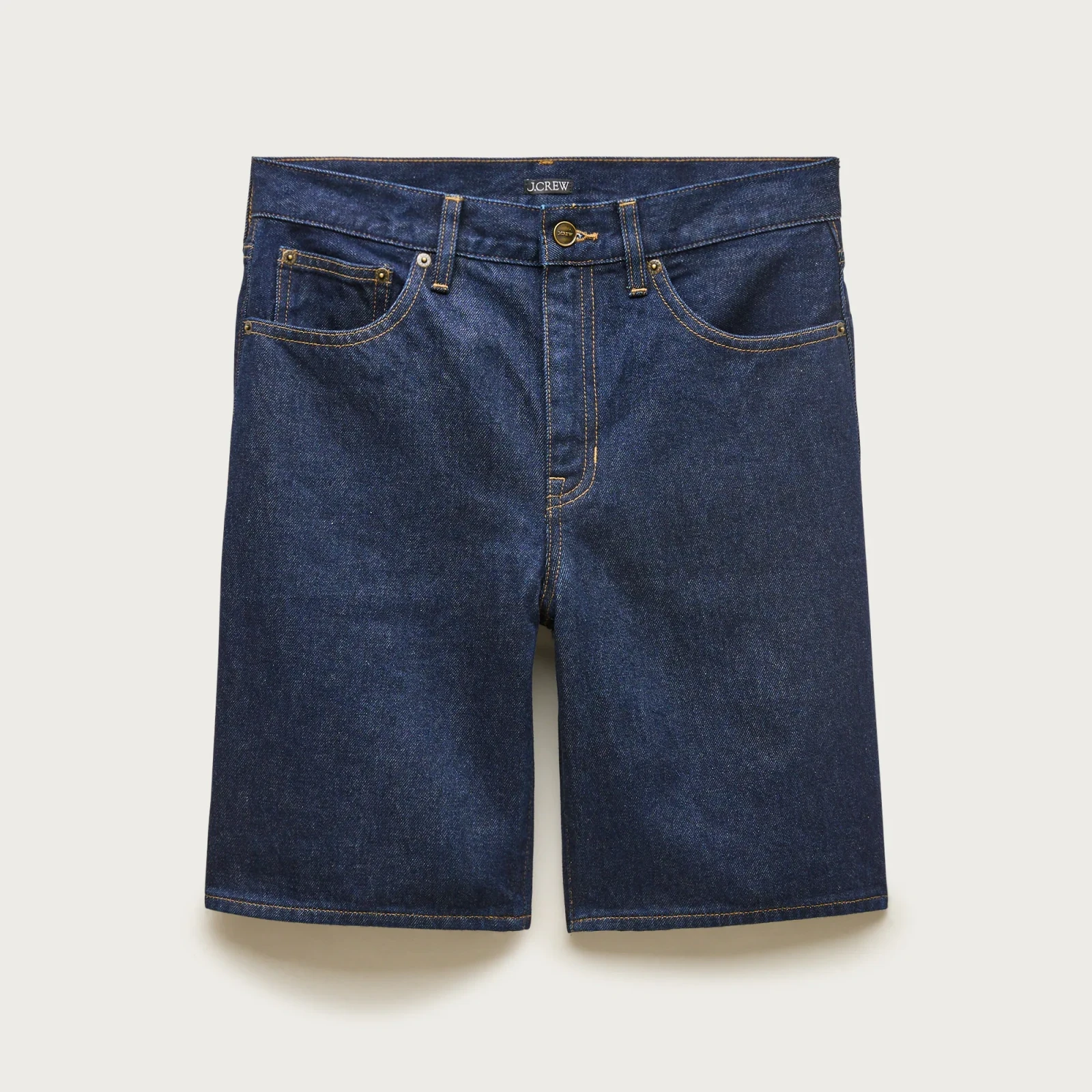 Denim bermuda short