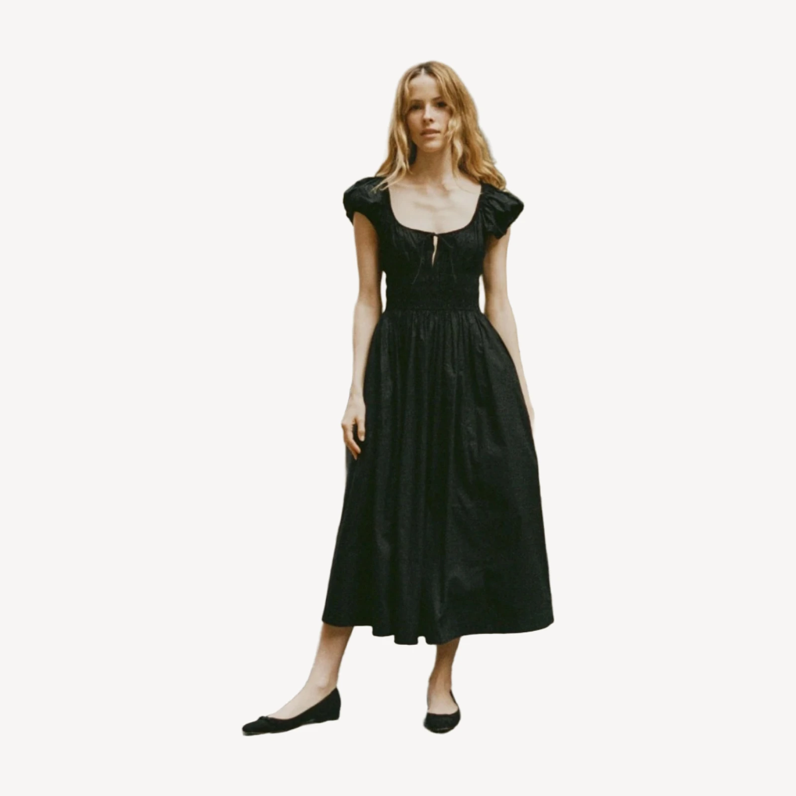 QUINN DRESS -- BLACK