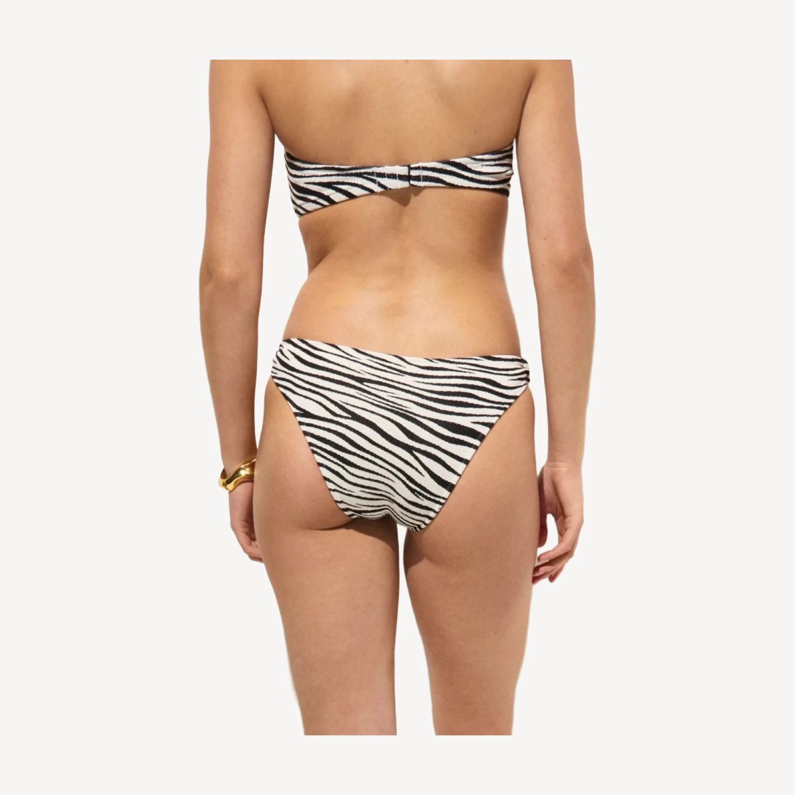 Ronnie O-ring jacquard bikini bottom